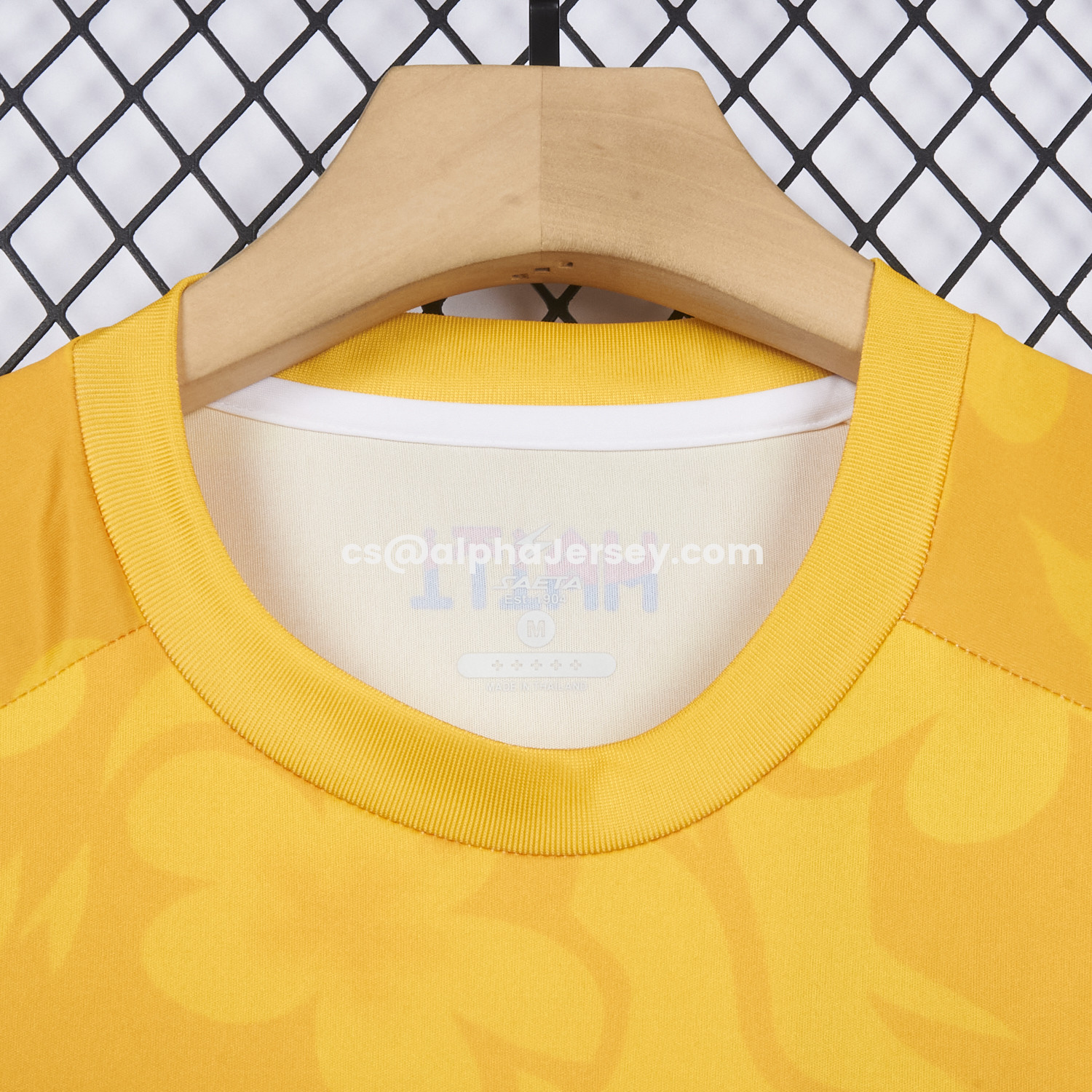 AJ-AlphaJersey-Haiti 26-27 Yellow Goalkeeper Jersey - Fans Version