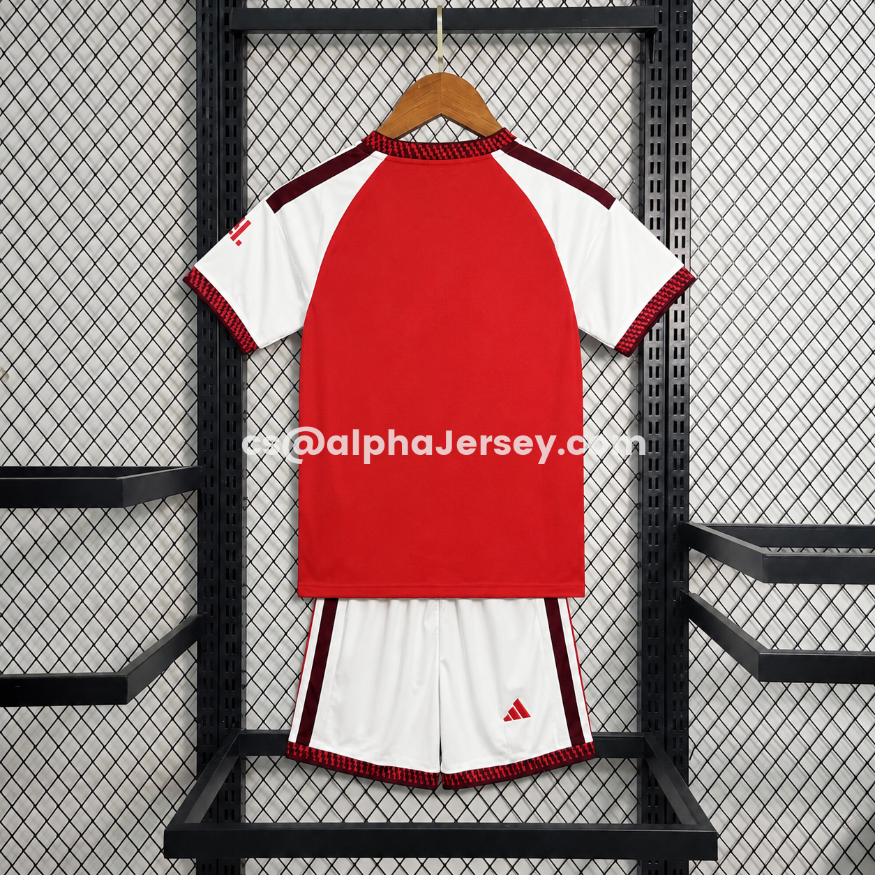 AJ-AlphaJersey-Arsenal 26-27 Home Kids Kit