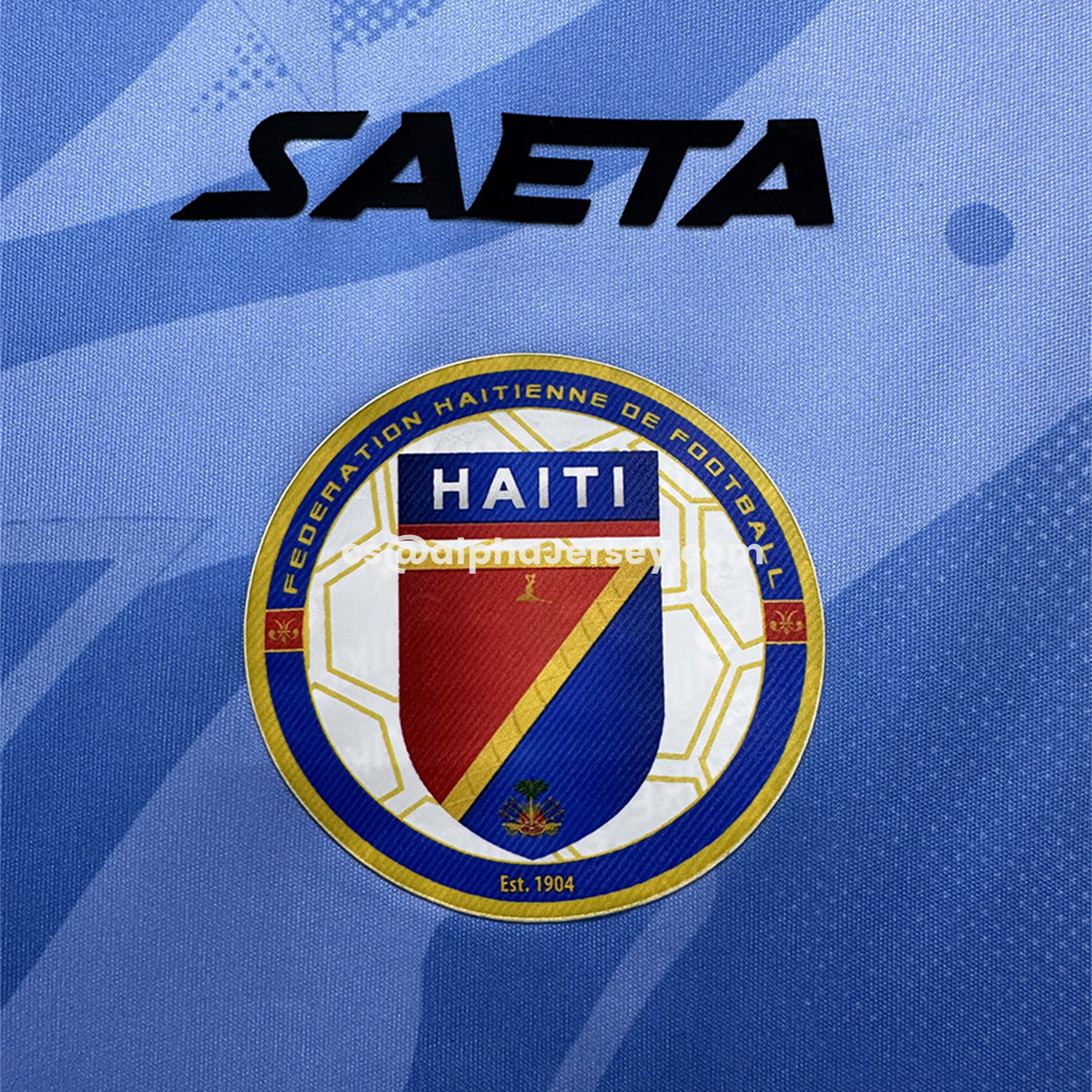 AJ-AlphaJersey-Haiti 26-27 Blue Goalkeeper Jersey - Fans Version