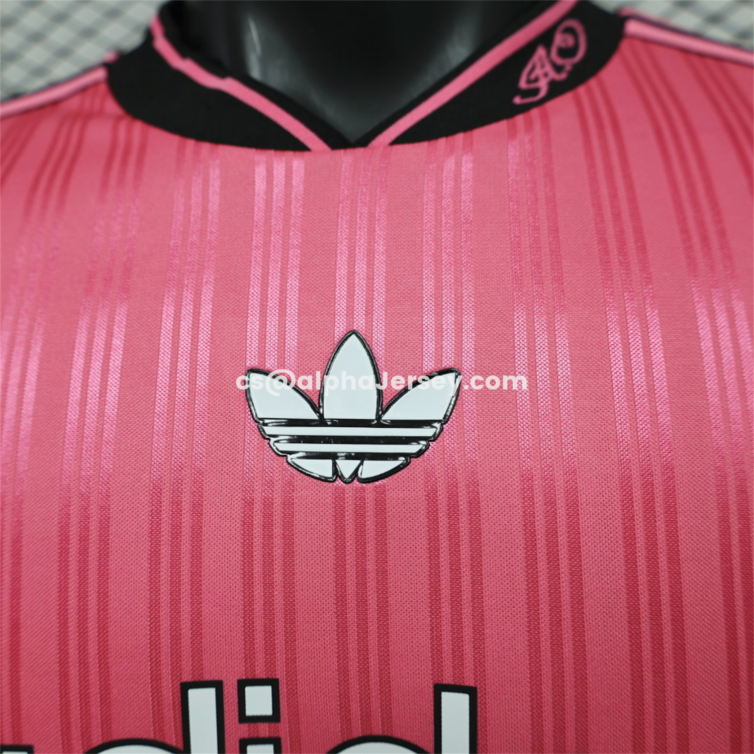 AJ-AlphaJersey-Adidas 26-27 Terrace Icon Retro Casual Style Rose Pink Jersey - Player Version