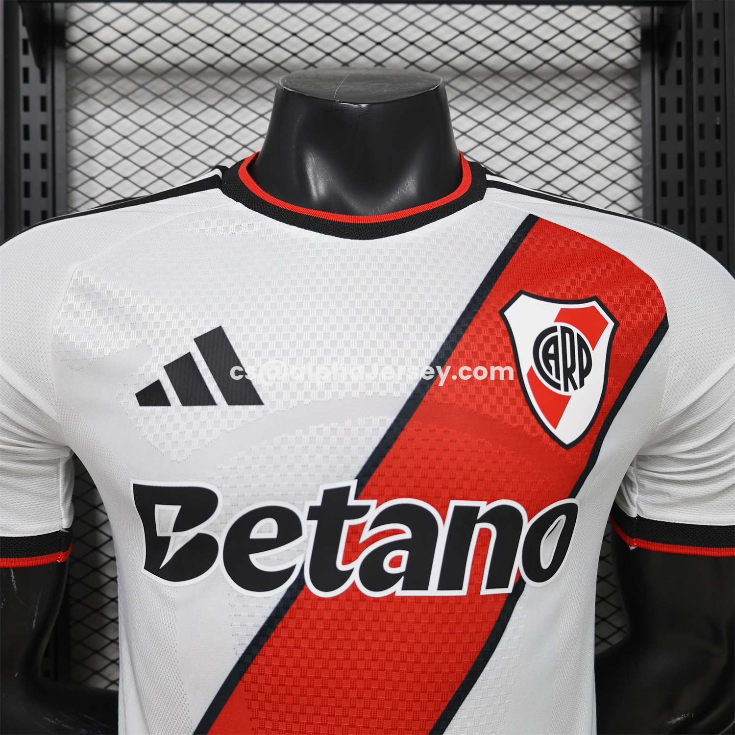 AJ-AlphaJersey-River Plate 26-27 Home Jersey - Player Version