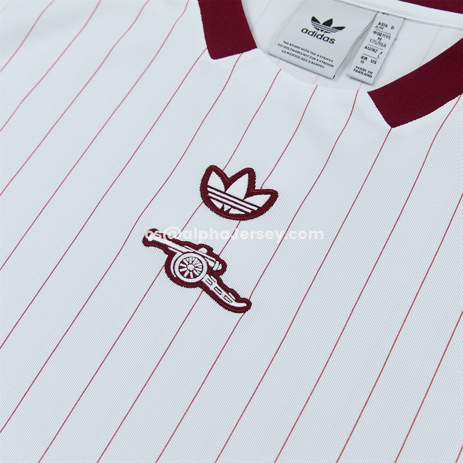 AJ-AlphaJersey-Arsenal 25-26 Retro Style Short-Sleeve Training Set - Colors Top & White With Thin Mar Pants
