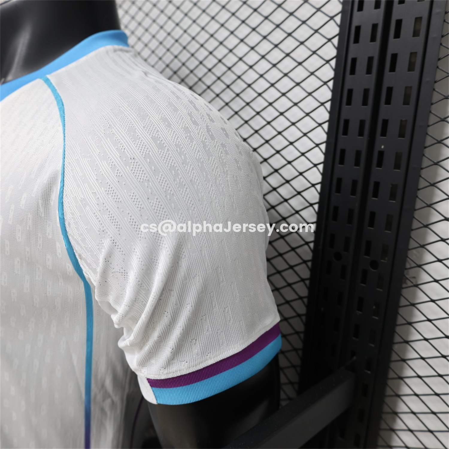 AJ-AlphaJersey-Barcelona 26-27 Blue White Special Jersey - Player Version