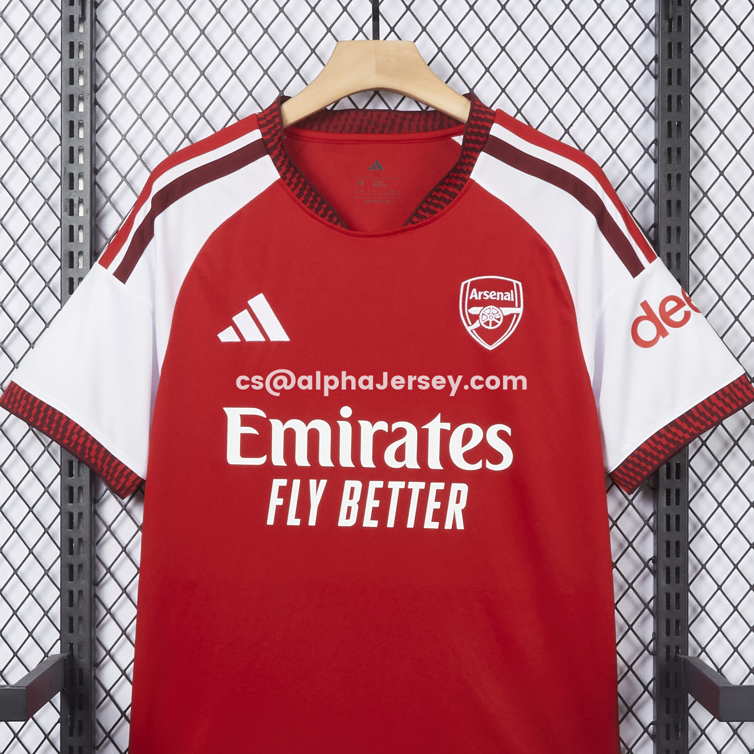 AJ-AlphaJersey-【Champion 26 Font】Arsenal 26-27 Home Jersey - Fans Version