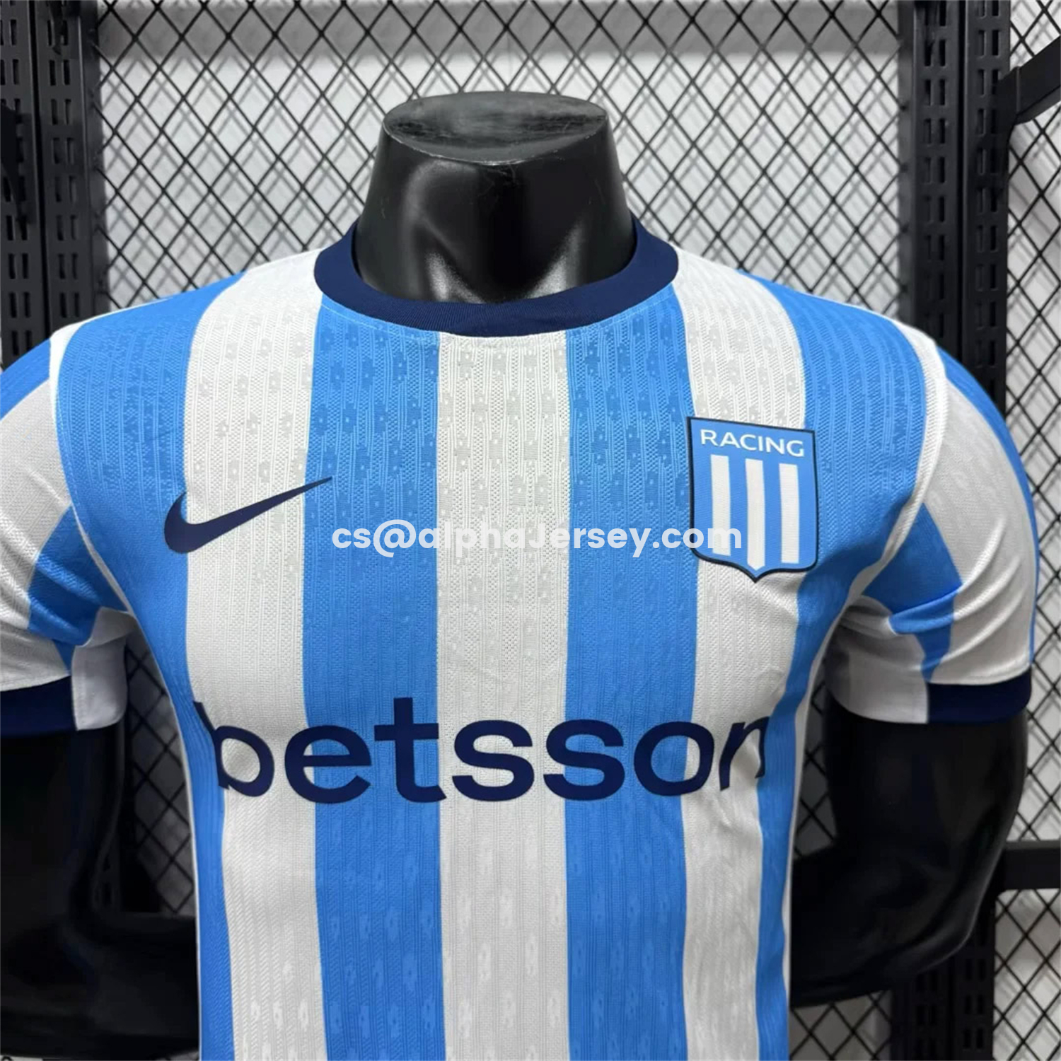 AJ-AlphaJersey-Racing Club de Avellaneda 26-27 Home Jersey - Player Version