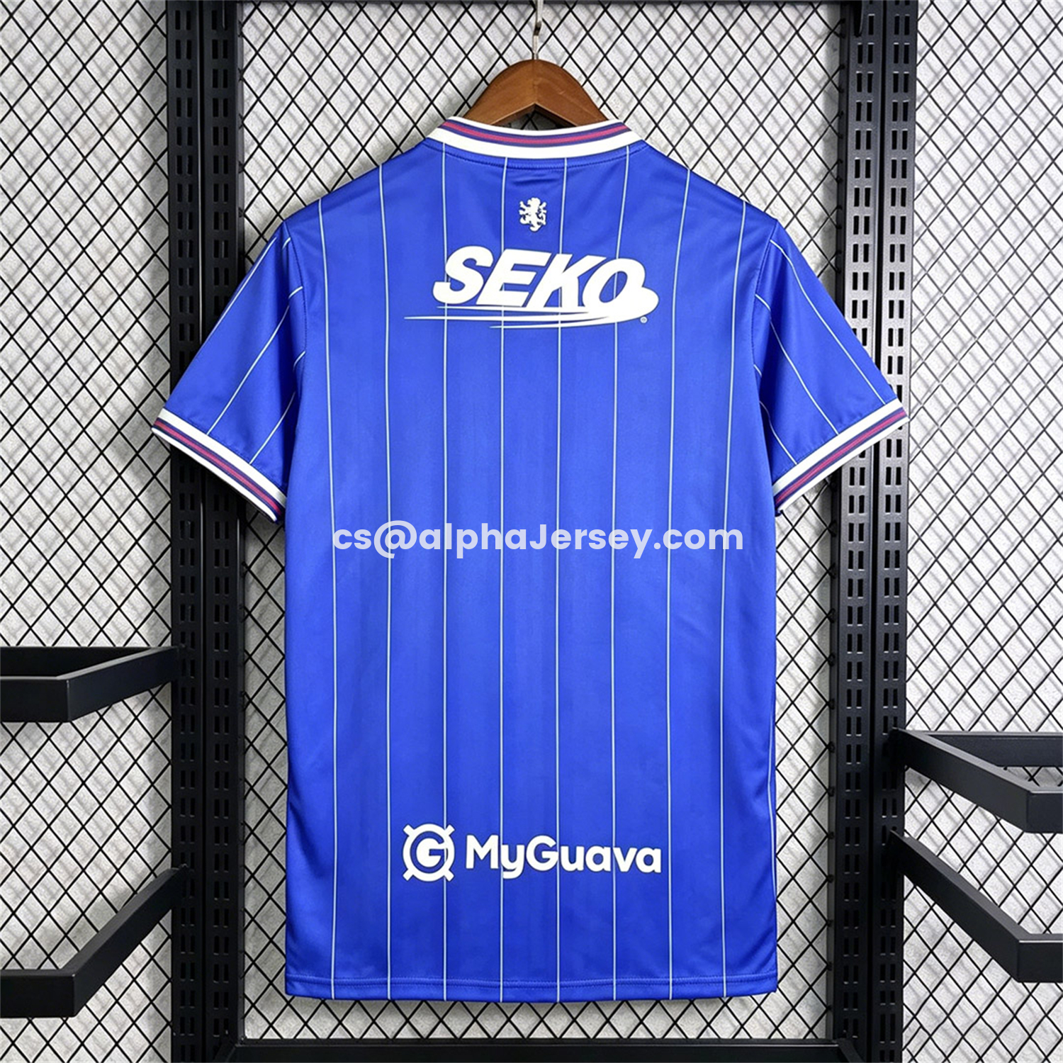 AJ-AlphaJersey-Glasgow Rangers 26-27 Home Jersey - Fans Version
