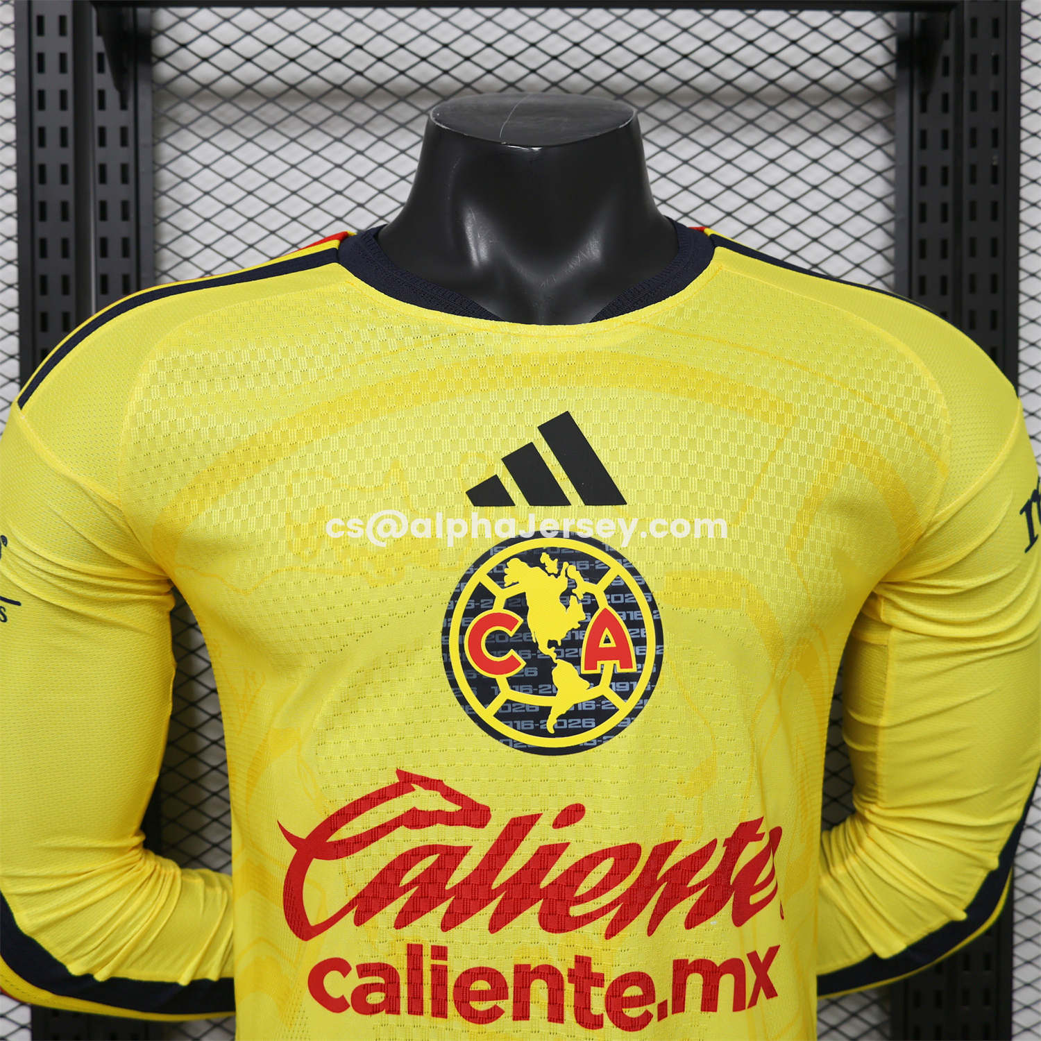 AJ-AlphaJersey-Club América 26-27 Home Long Sleeves Jersey - Player Version