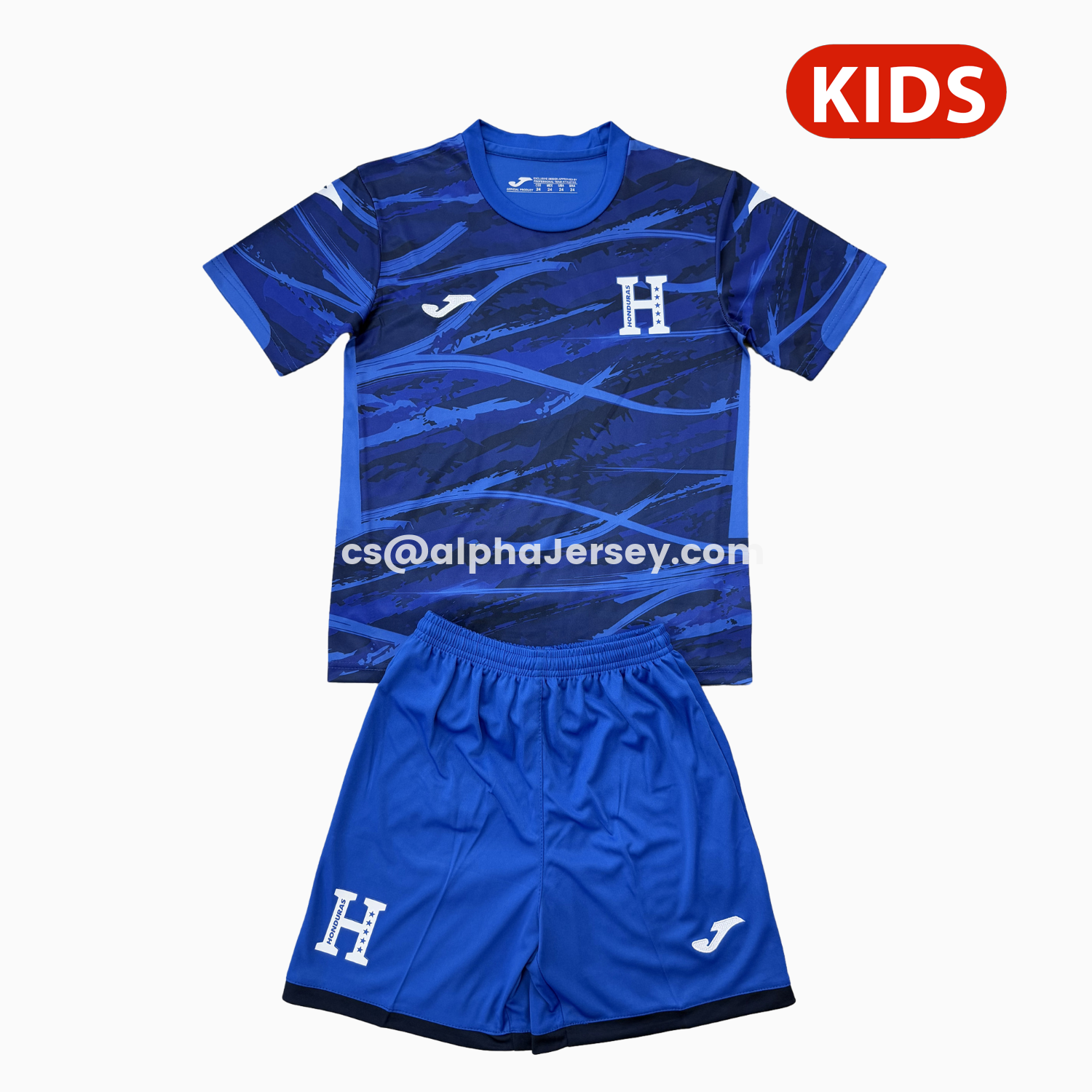 AJ-AlphaJersey-Honduras 2026 Fourth Kids Kit