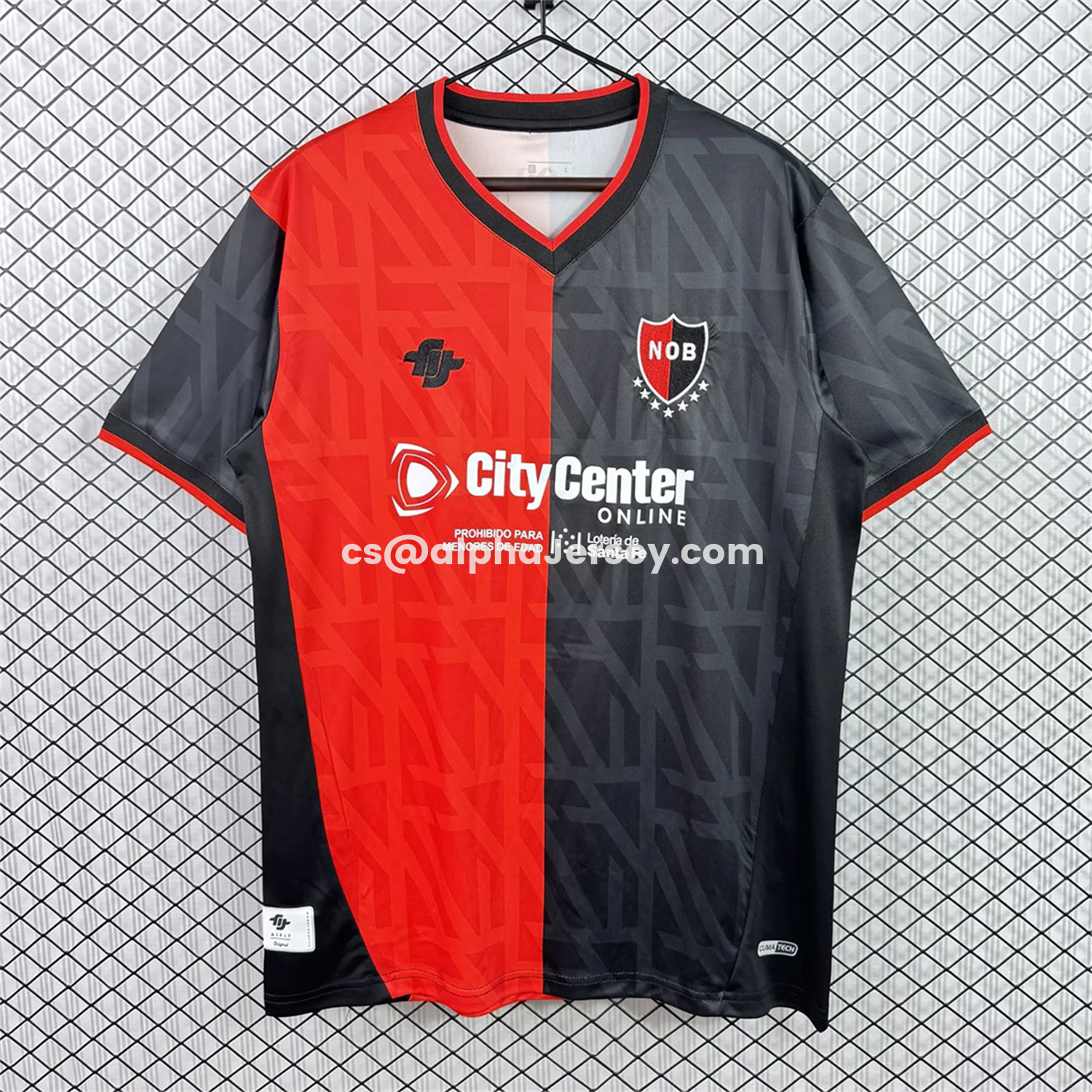AJ-AlphaJersey-Newell's Old Boys 26-27 Home Jersey - Fans Version