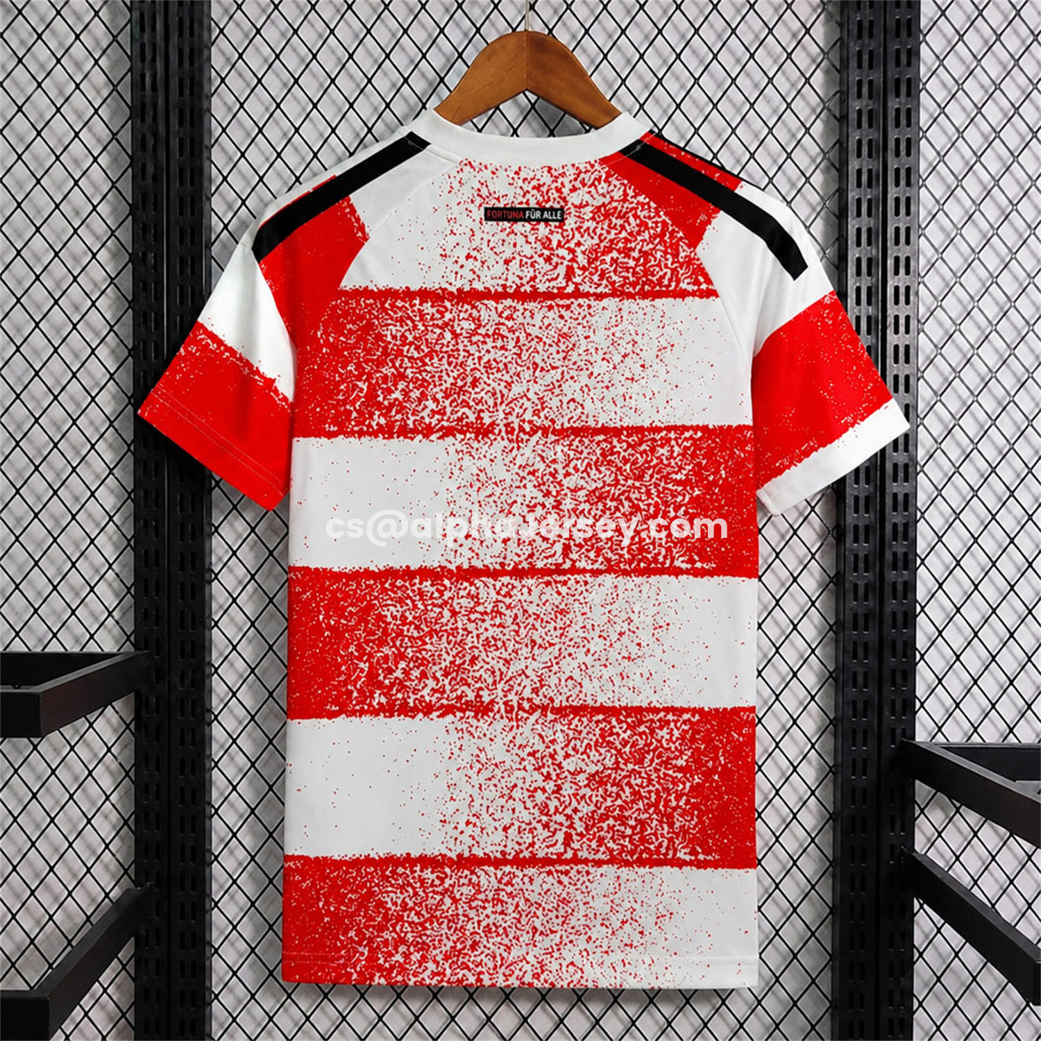 AJ-AlphaJersey-Fortuna Düsseldorf 26-27 Home Jersey - Fans Version