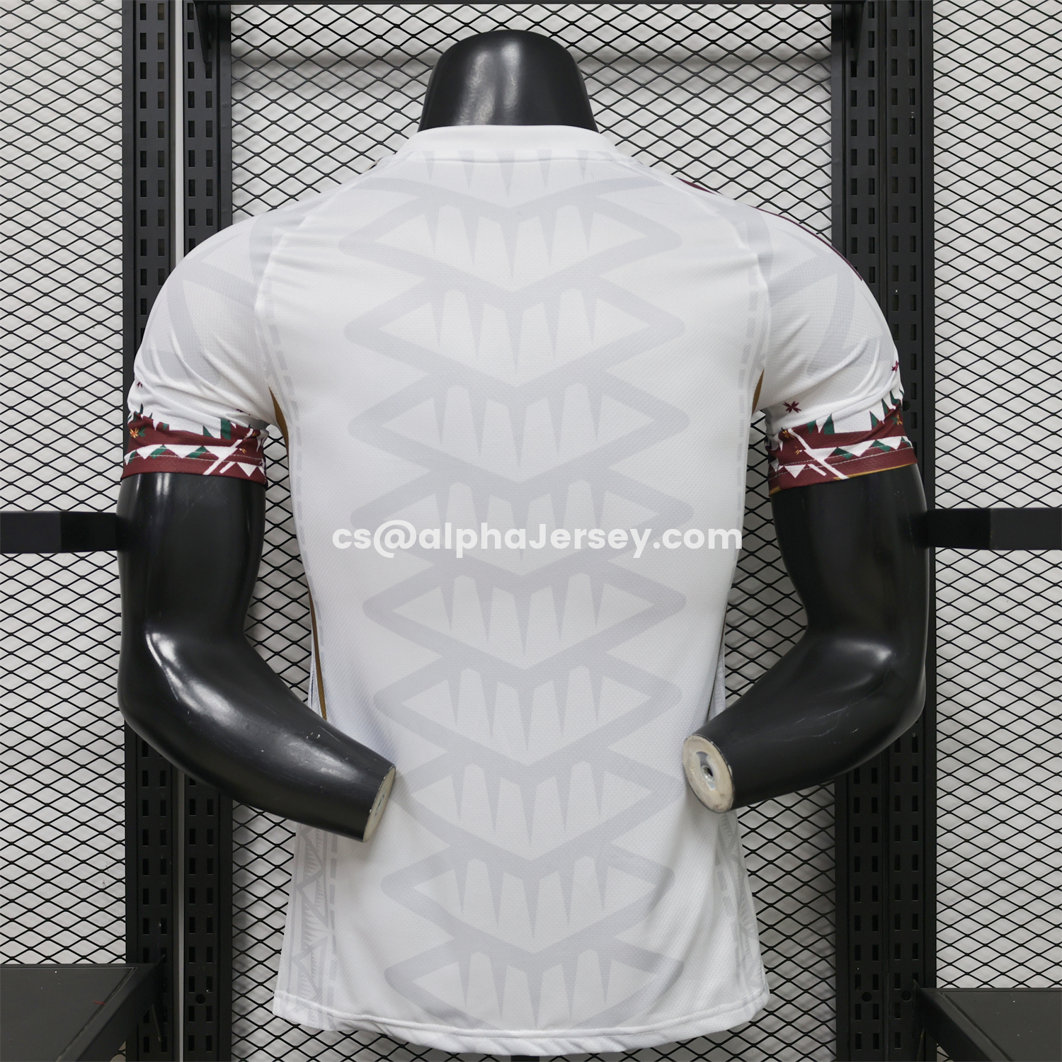 AJ-AlphaJersey-Mexico 2026 Maya Pattern Special Jersey - Player Version