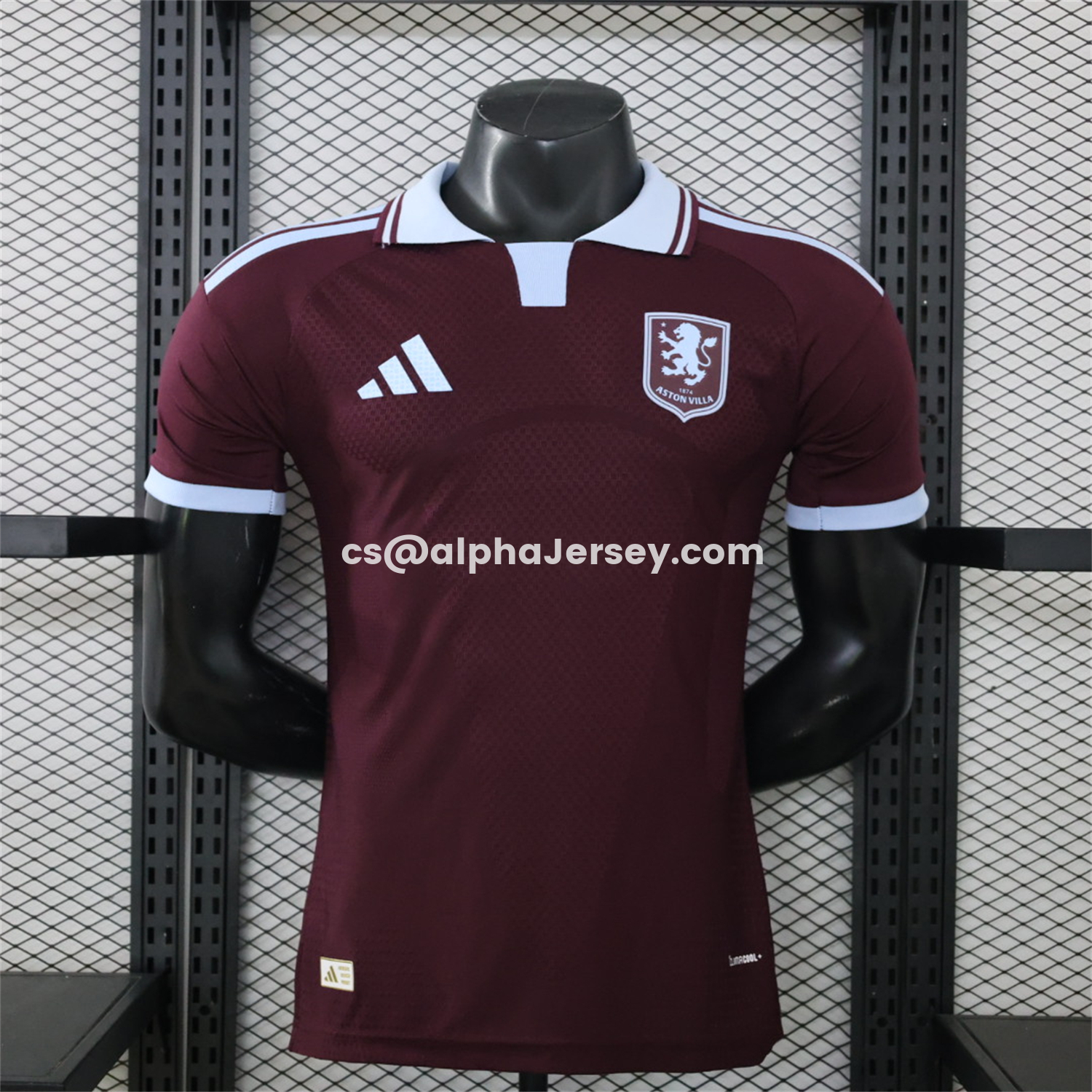 AJ-AlphaJersey-Aston Villa 26-27 Home Jersey - Player Version