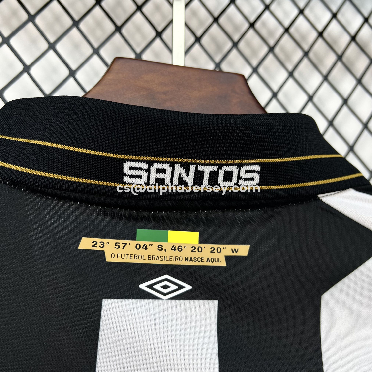 AJ-AlphaJersey-Santos 26-27 Away Jersey - Fans Version