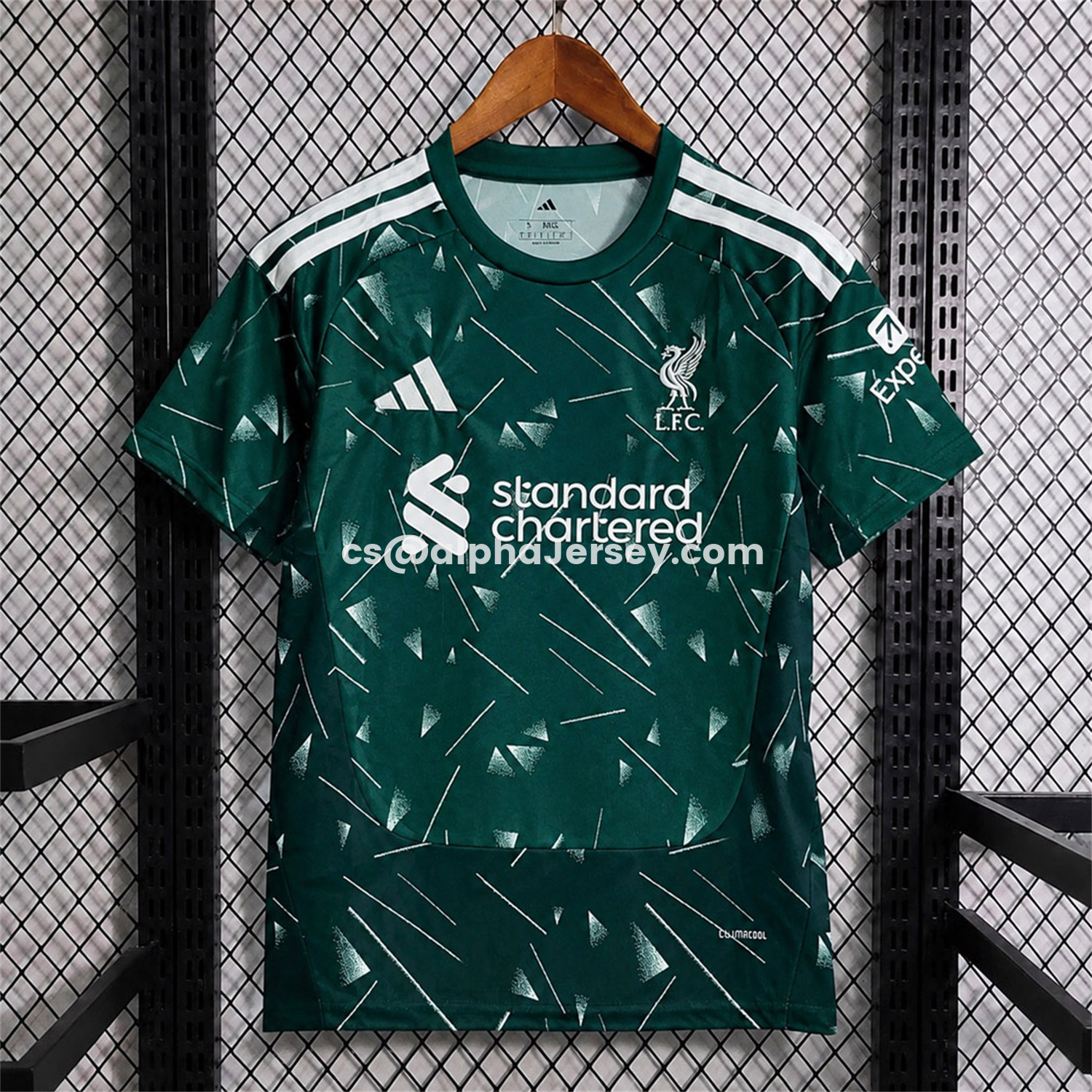 AJ-AlphaJersey-Liver.pool 26-27 Green Goalkeeper Jersey - Fans Version