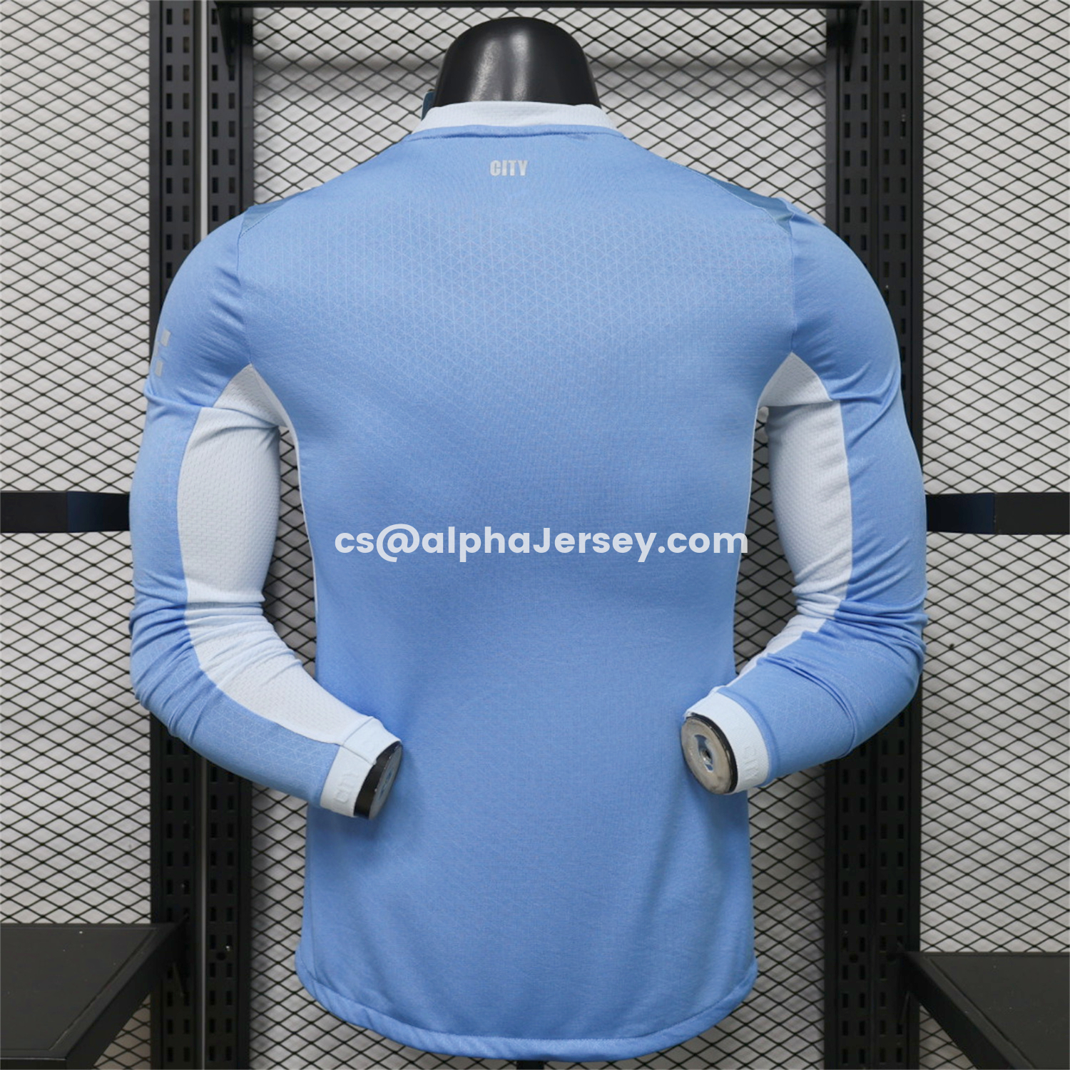 AJ-AlphaJersey-Manchester City 26-27 Home Long Sleeves Jersey - Player Version