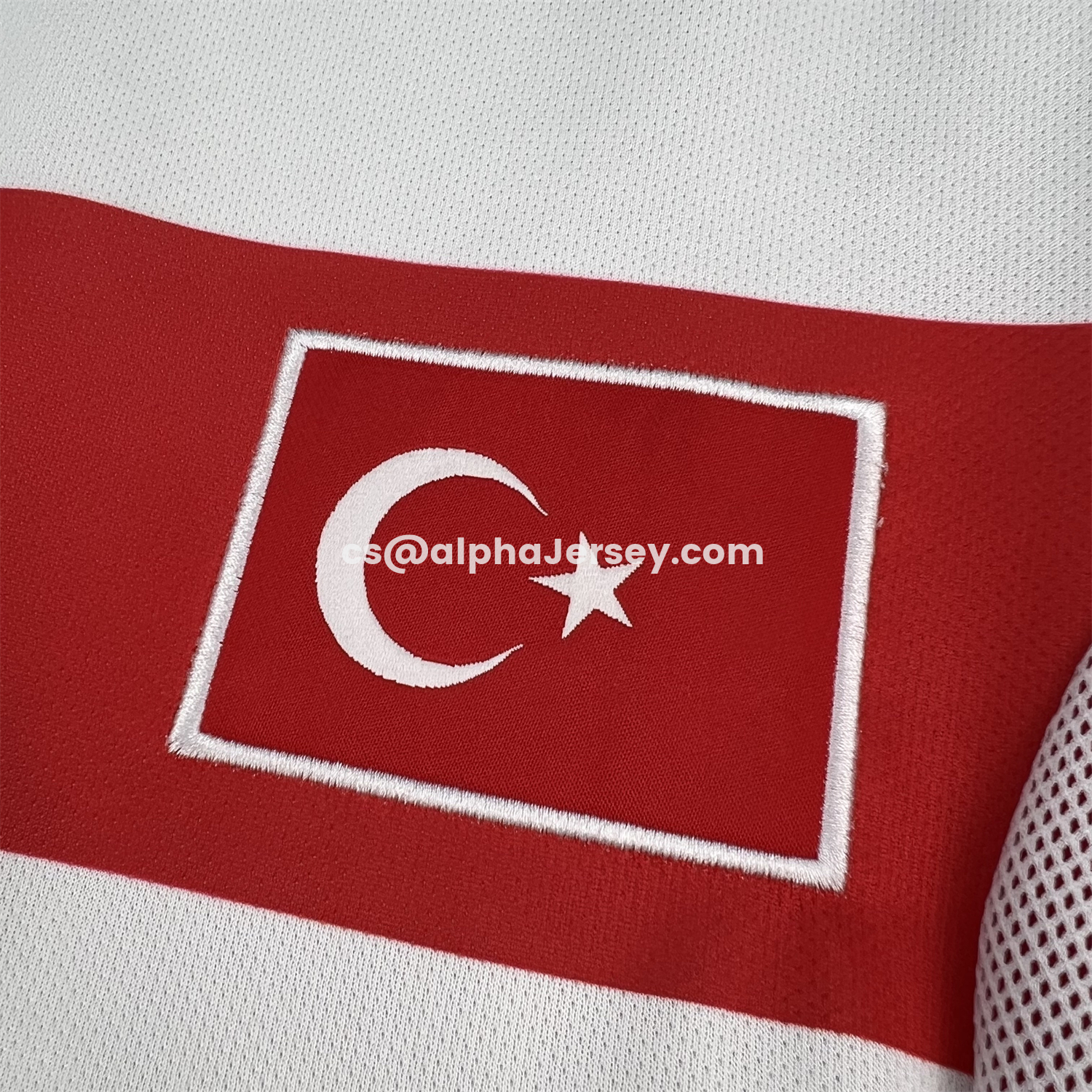 AJ-AlphaJersey-Retro Turkey 2002 Away Jersey - Fans Version