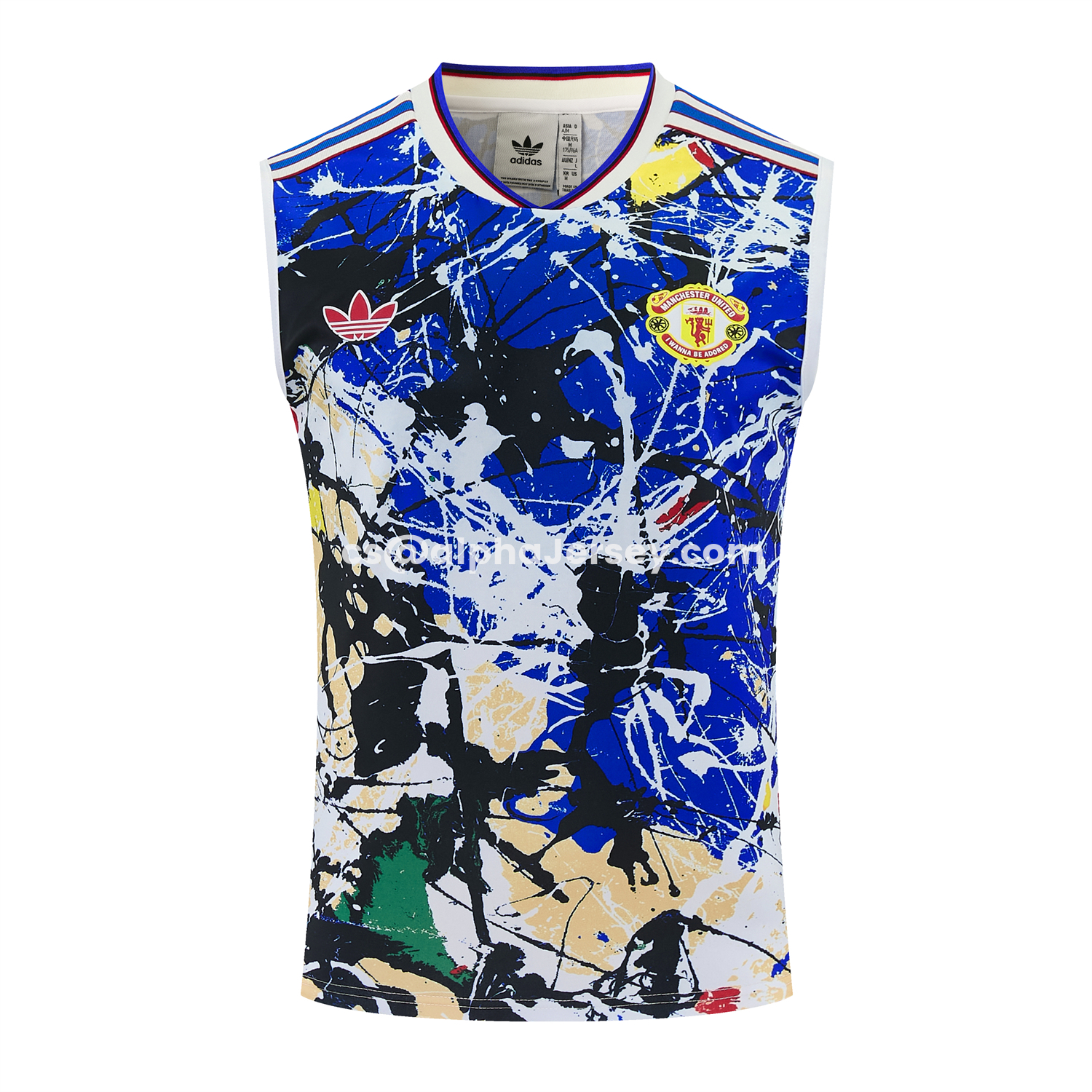 AJ-AlphaJersey-Manchester United 26-27 Retro Style Vest Training Set - Colors Top & Colors Pants