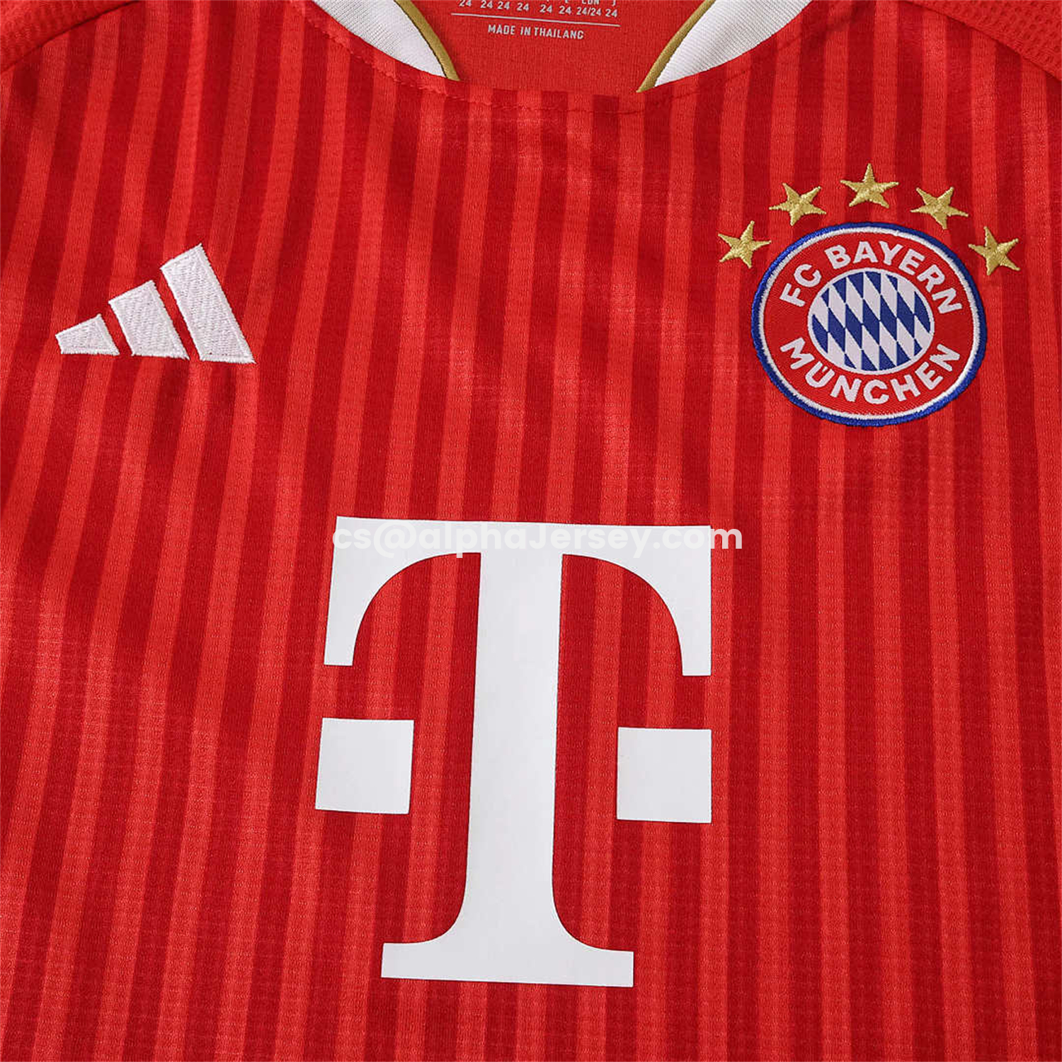 AJ-AlphaJersey-Bayern Munich 26-27 Home Kids Kit