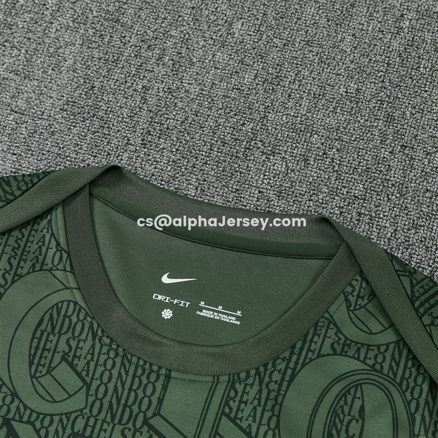AJ-AlphaJersey-C.H.E.L.S.E.A 25-26 Vest Training Set - Dark Green Top & Dark Green Pants
