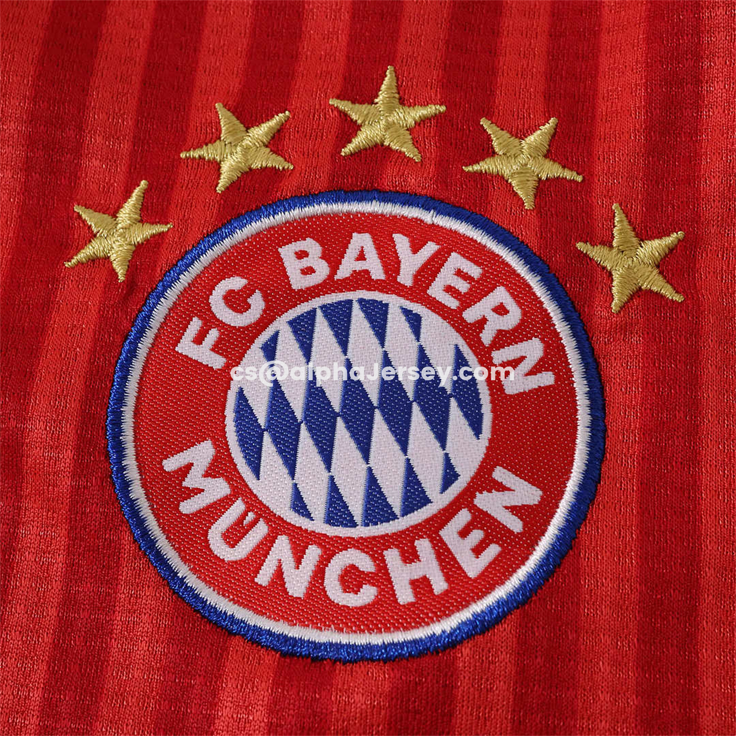 AJ-AlphaJersey-Bayern Munich 26-27 Home Kids Kit