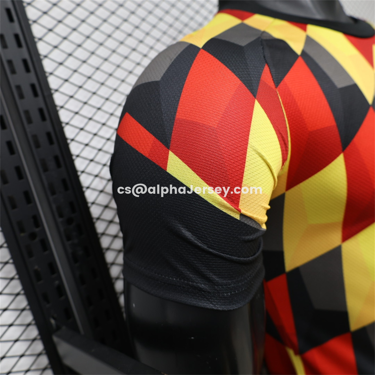 AJ-AlphaJersey-Germany 2026 Red Yellow Black Special Jersey - Player Version