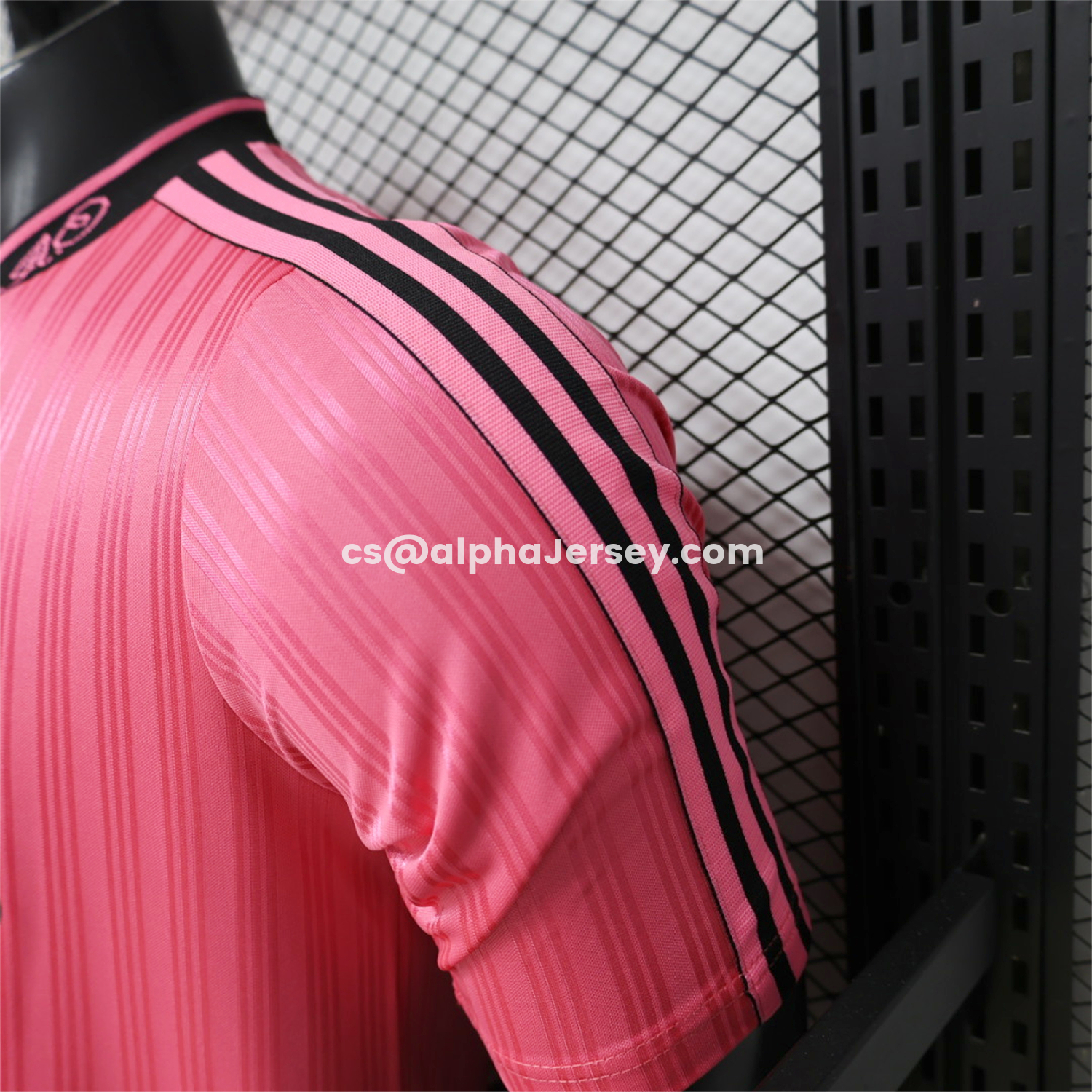 AJ-AlphaJersey-Adidas 26-27 Terrace Icon Retro Casual Style Rose Pink Jersey - Player Version