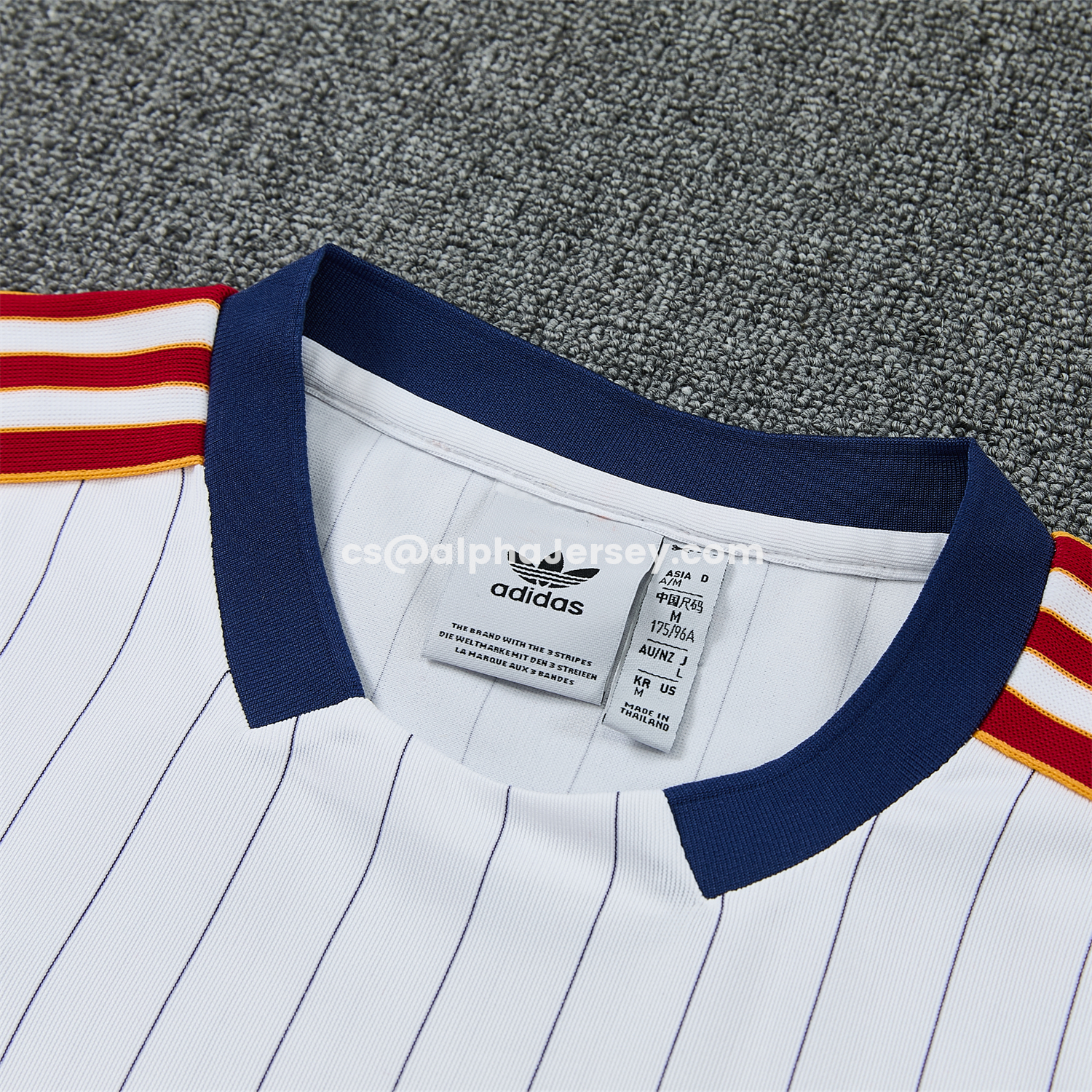 AJ-AlphaJersey-Roma 25-26 Retro Style Short-Sleeve Training Set - White Top & White Pants