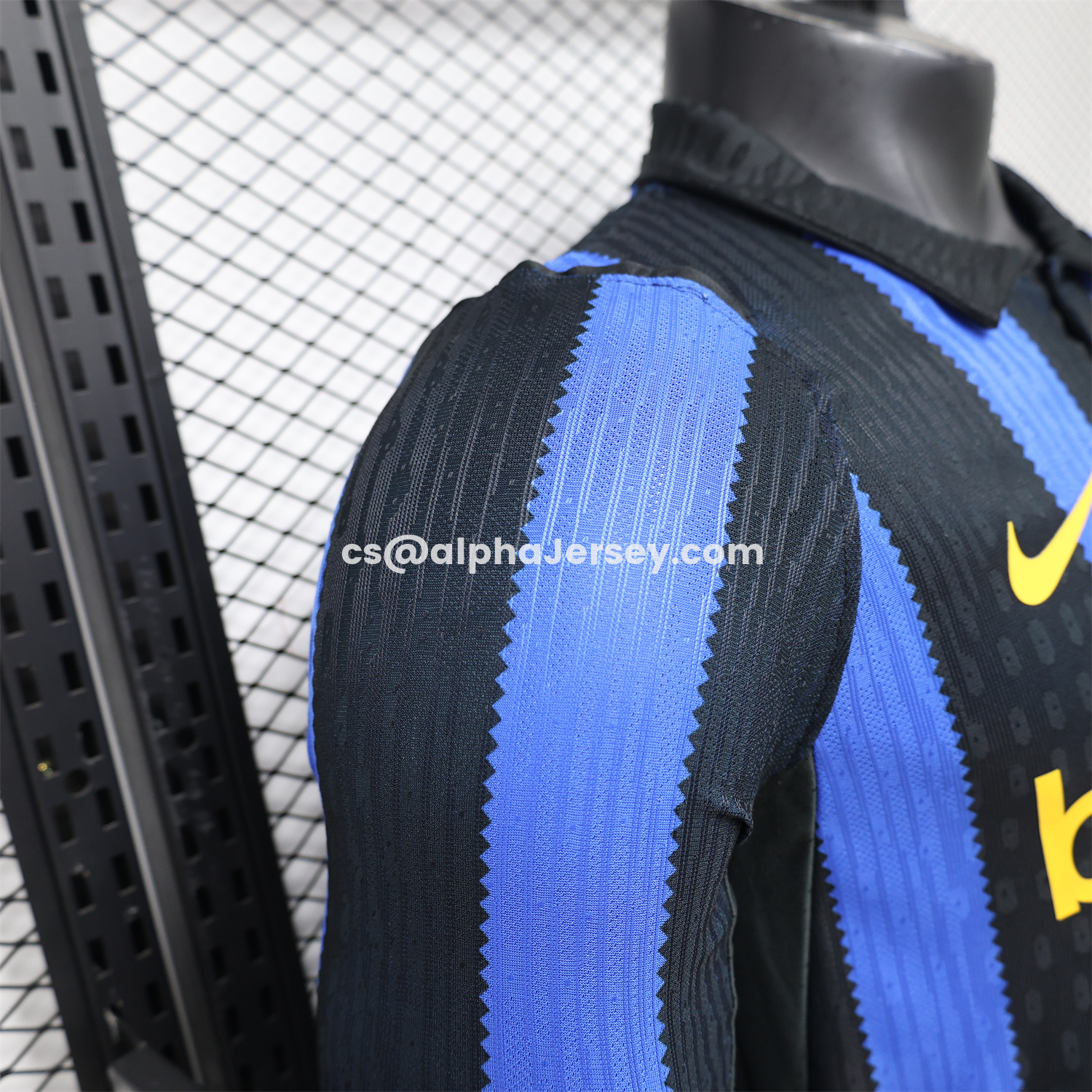 AJ-AlphaJersey-Inter Milan 26-27 Home Long Sleeves Jersey - Player Version