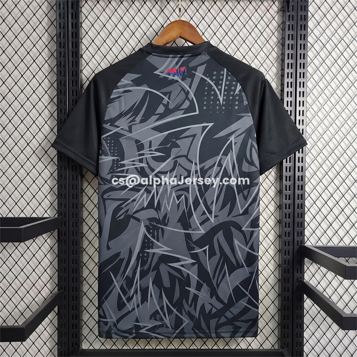 AJ-AlphaJersey-Haiti 26-27 Black Goalkeeper Jersey - Fans Version