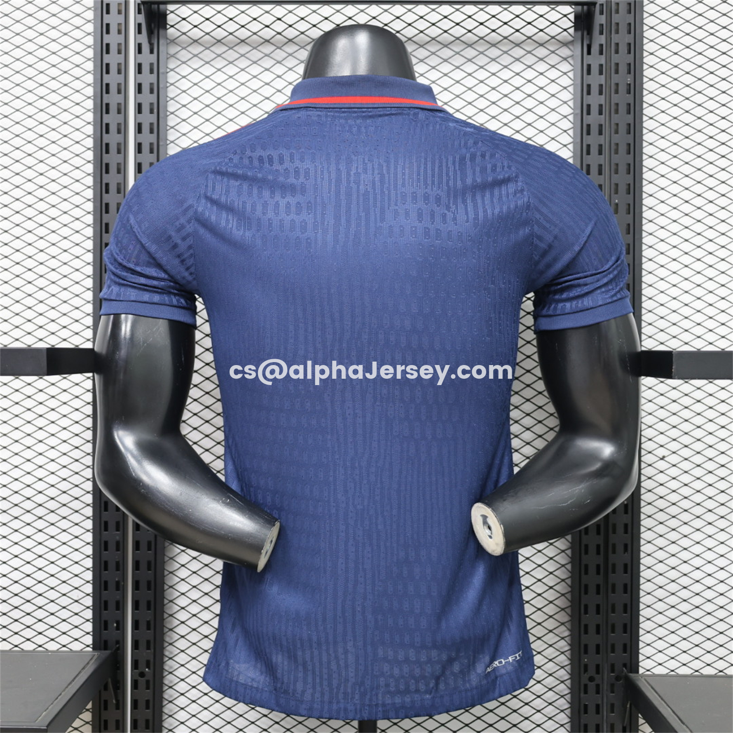 AJ-AlphaJersey-Paris Saint-Germain PSG 26-27 Retro Casual Style Blue Jersey - Player Version