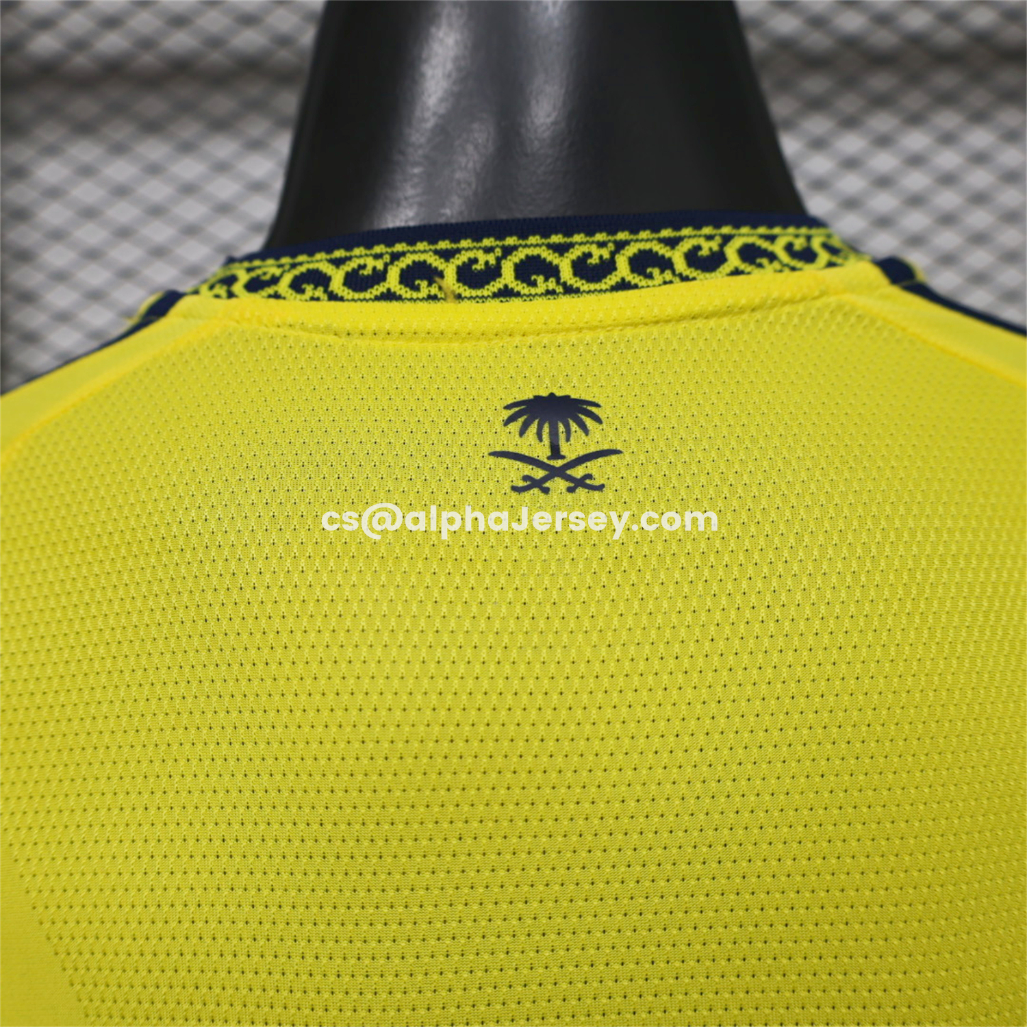 AJ-AlphaJersey-Al Nassr Riyadh Victory 26-27 Home Jersey With Sponsors - Player Version