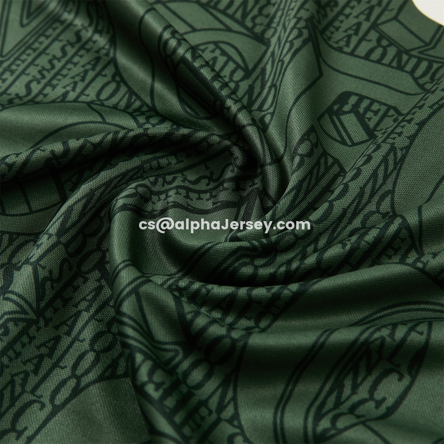 AJ-AlphaJersey-C.H.E.L.S.E.A 25-26 Vest Training Set - Dark Green Top & Dark Green Pants