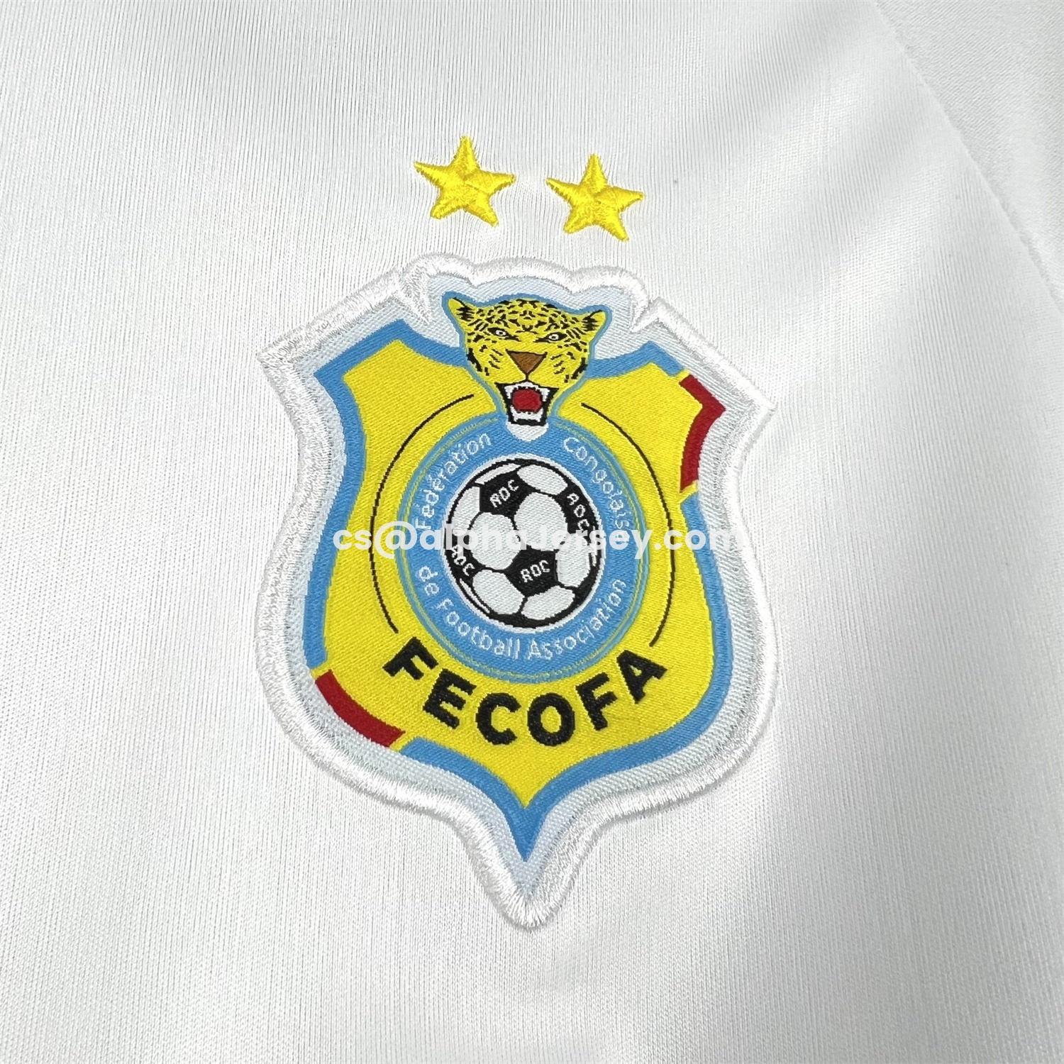 AJ-AlphaJersey-Congo 26-27 Away Jersey - Fans Version
