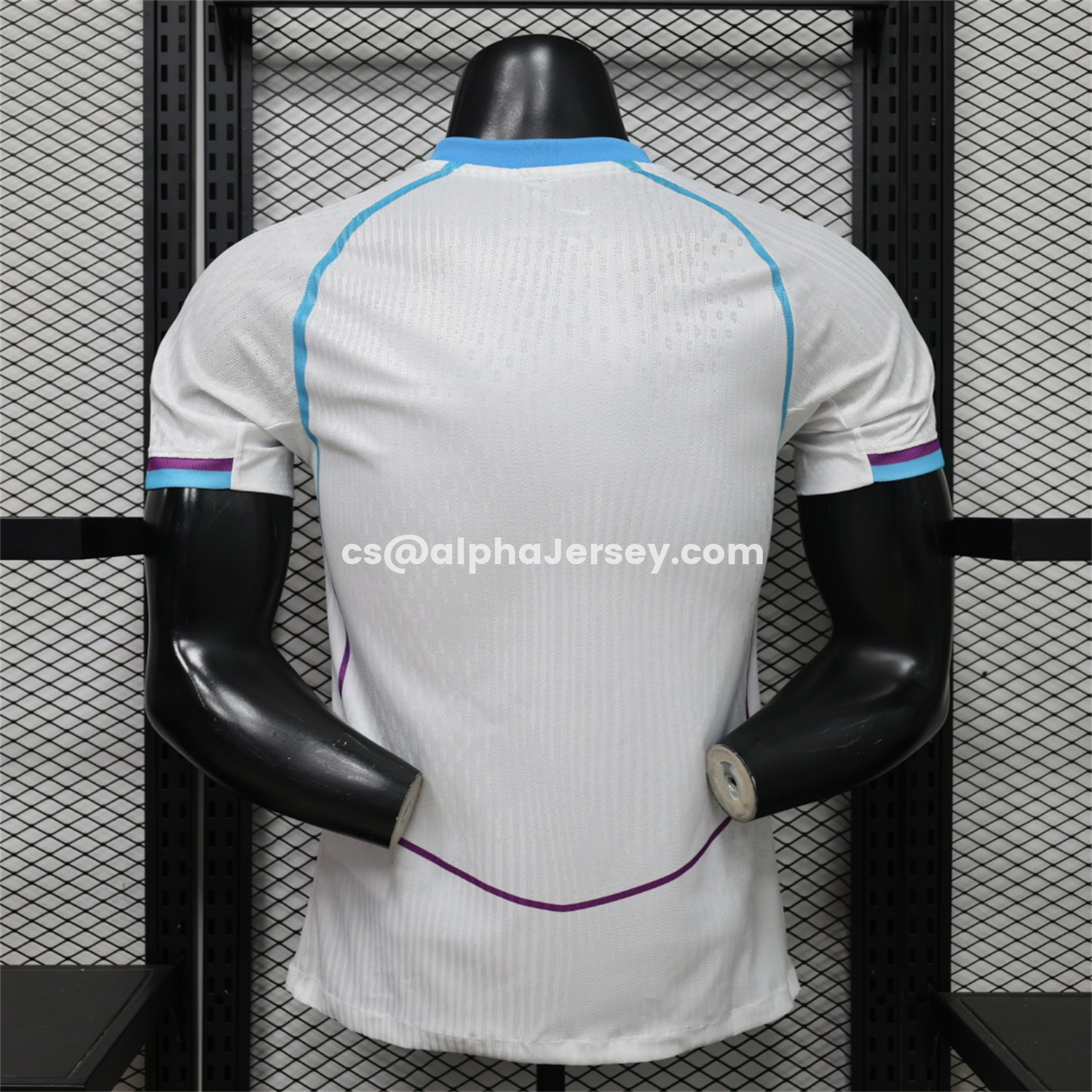 AJ-AlphaJersey-Barcelona 26-27 Blue White Special Jersey - Player Version