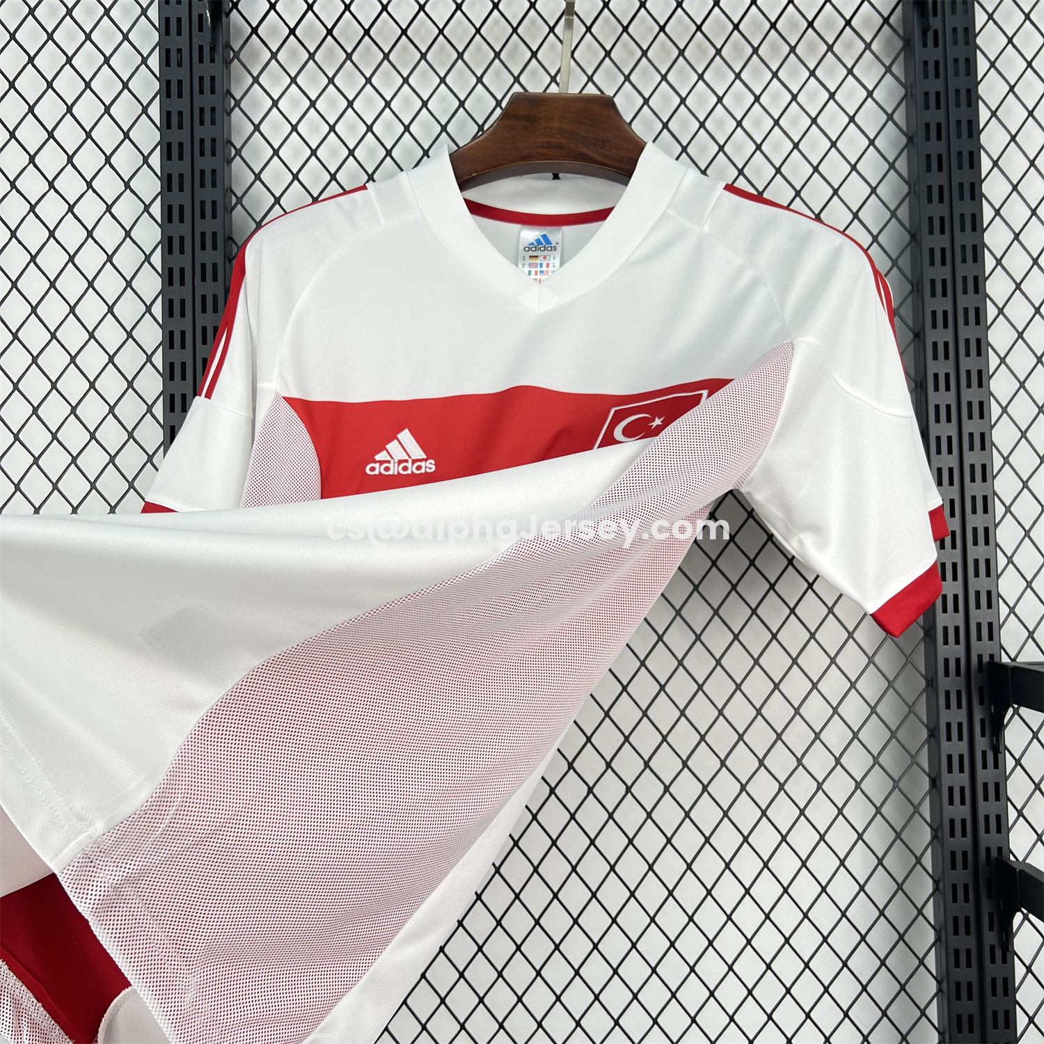 AJ-AlphaJersey-Retro Turkey 2002 Away Jersey - Fans Version