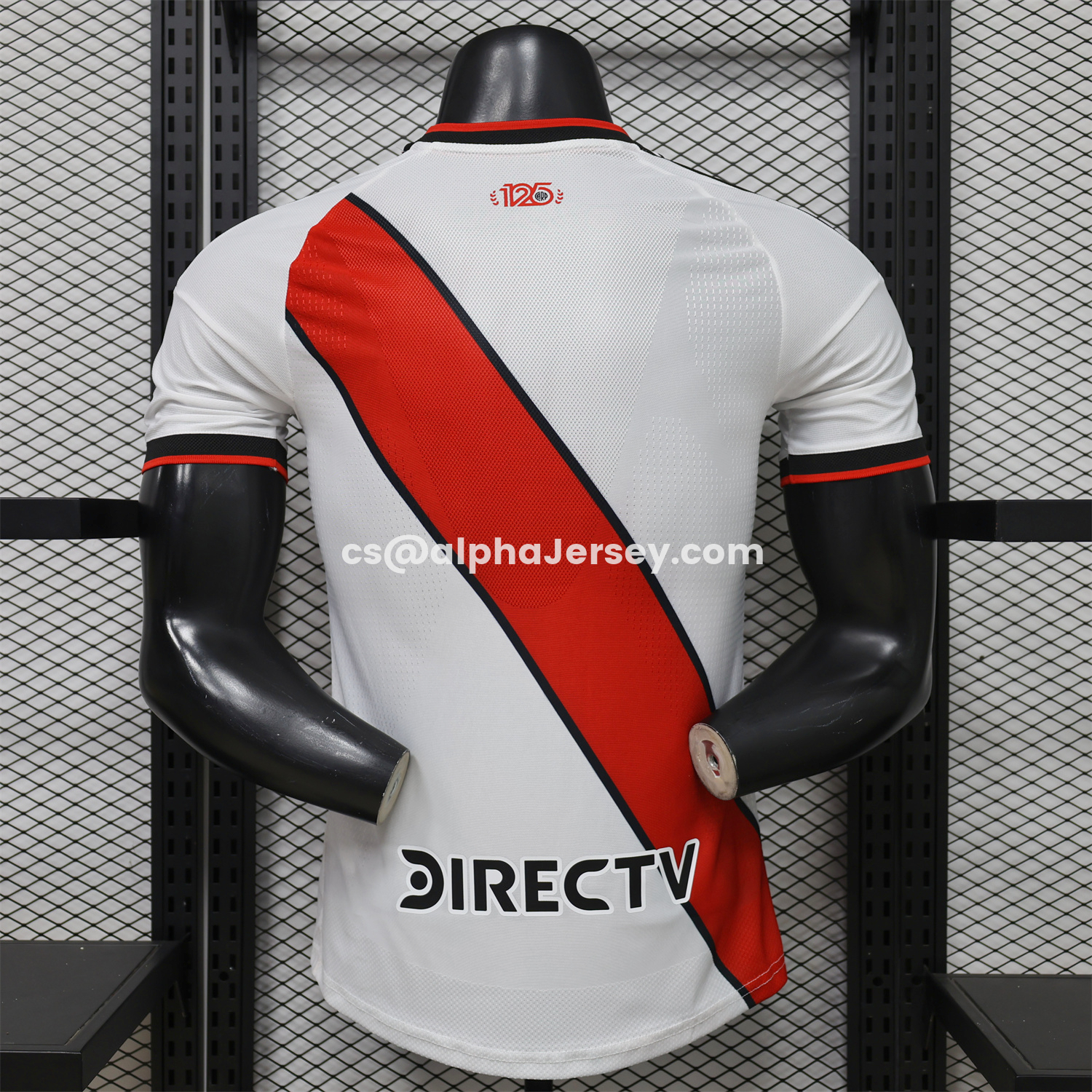 AJ-AlphaJersey-River Plate 26-27 Home Jersey - Player Version