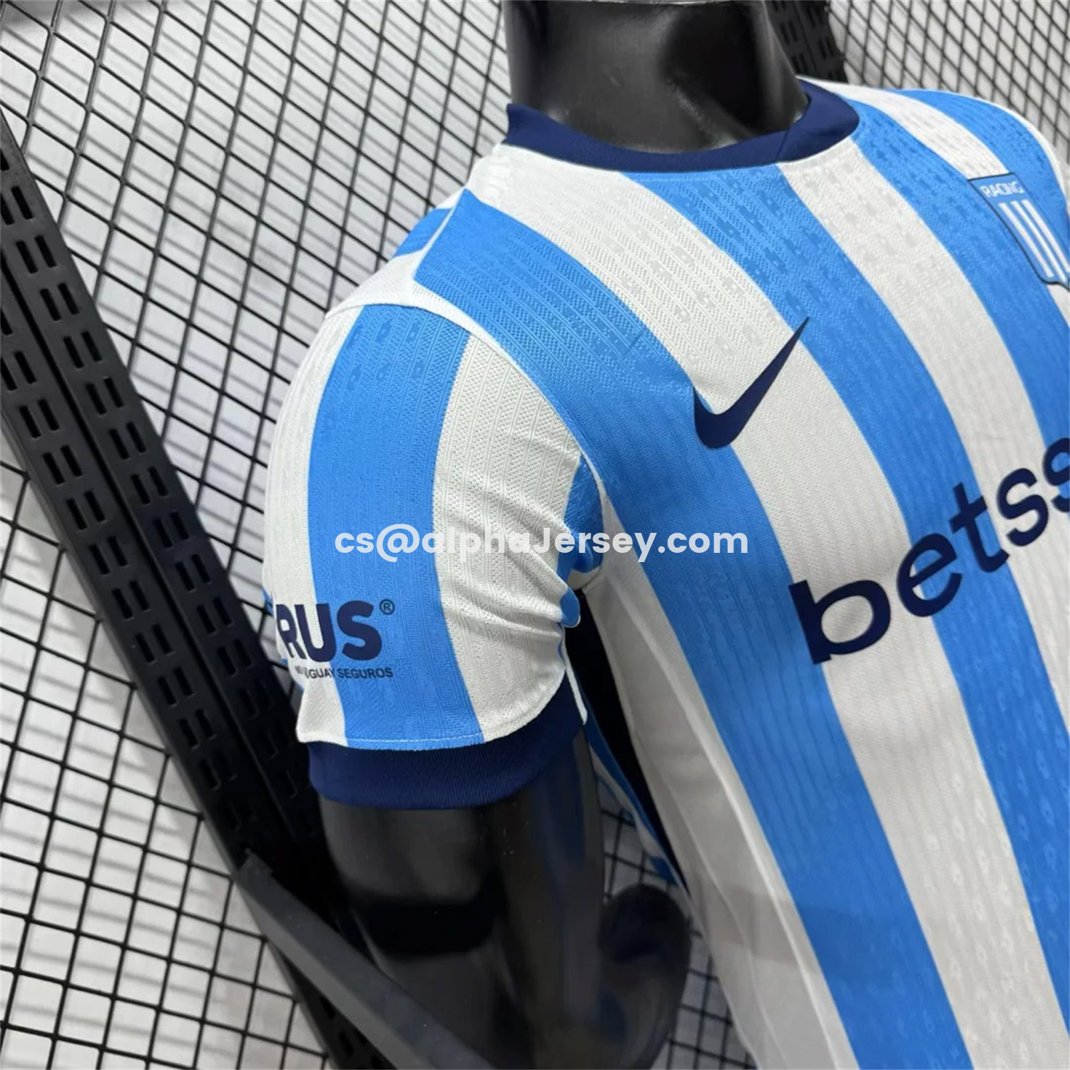 AJ-AlphaJersey-Racing Club de Avellaneda 26-27 Home Jersey - Player Version