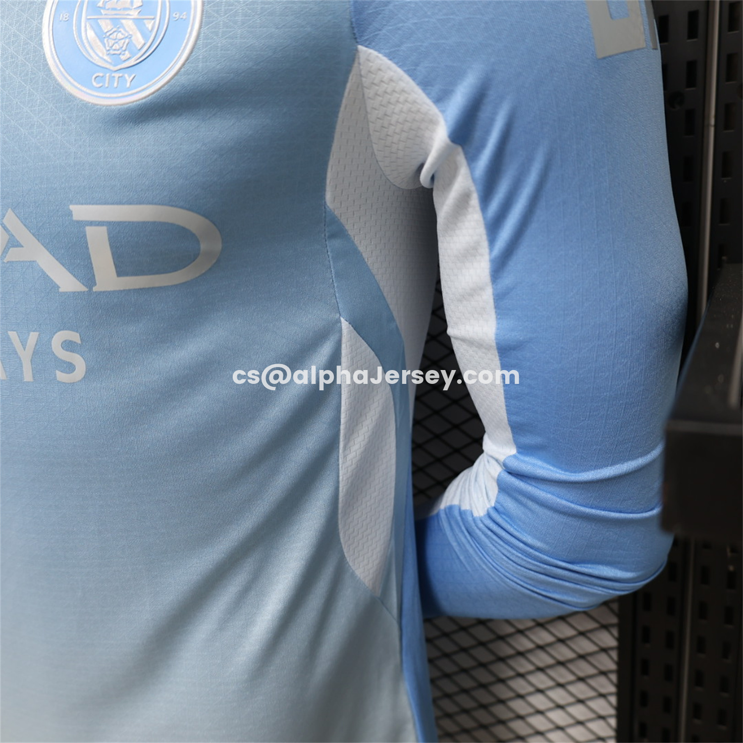 AJ-AlphaJersey-Manchester City 26-27 Home Long Sleeves Jersey - Player Version