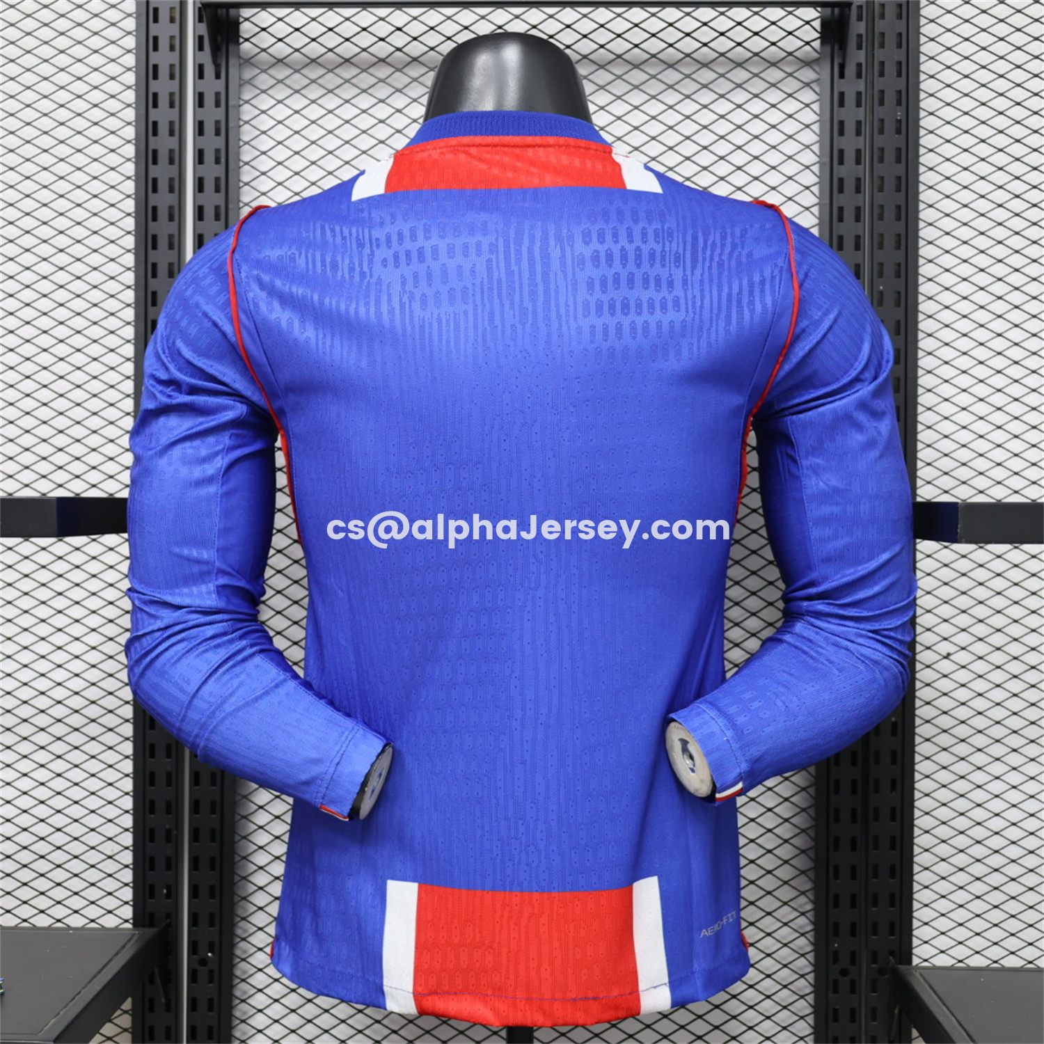AJ-AlphaJersey-Paris Saint-Germain PSG 26-27 Home Long Sleeves Jersey - Player Version