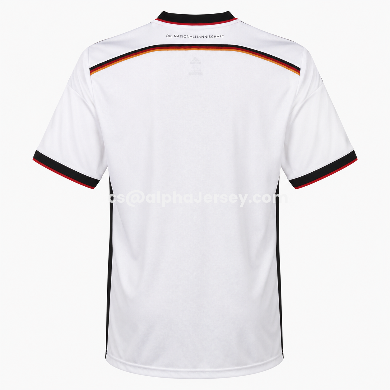 AJ-AlphaJersey-Retro Germany 2014 Home Jersey With 4 Stars