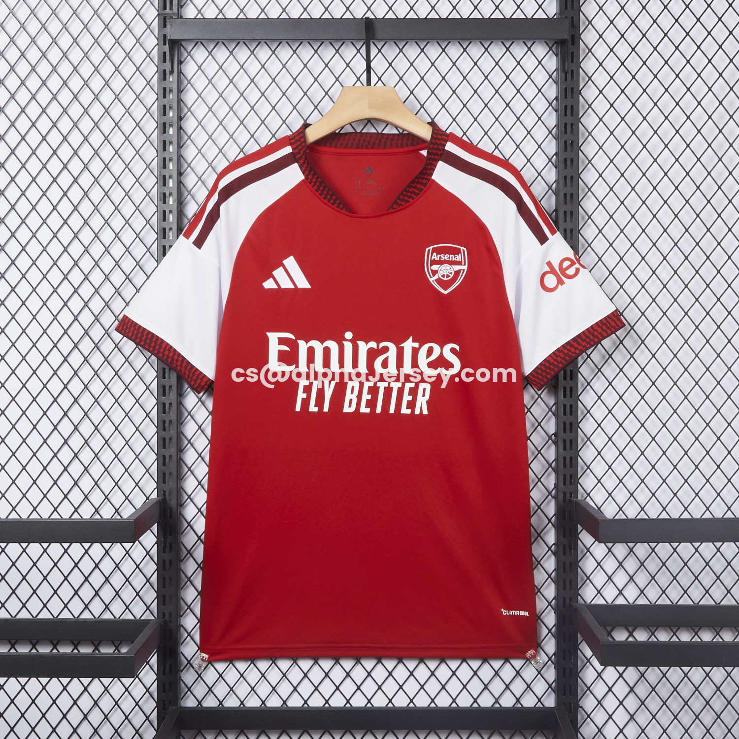 AJ-AlphaJersey-【Champion 26 Font】Arsenal 26-27 Home Jersey - Fans Version