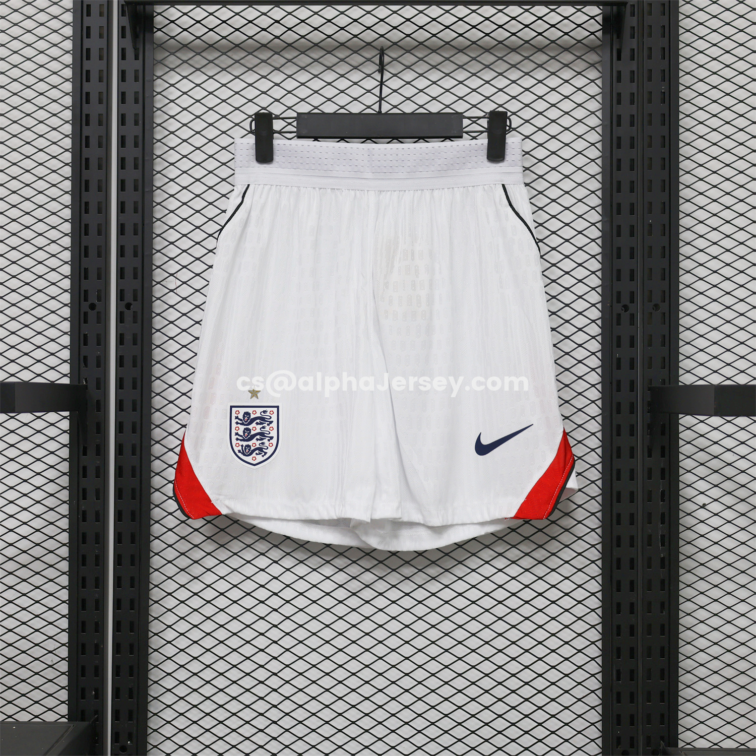 AJ-AlphaJersey-England 2026 Home Shorts - Player Version