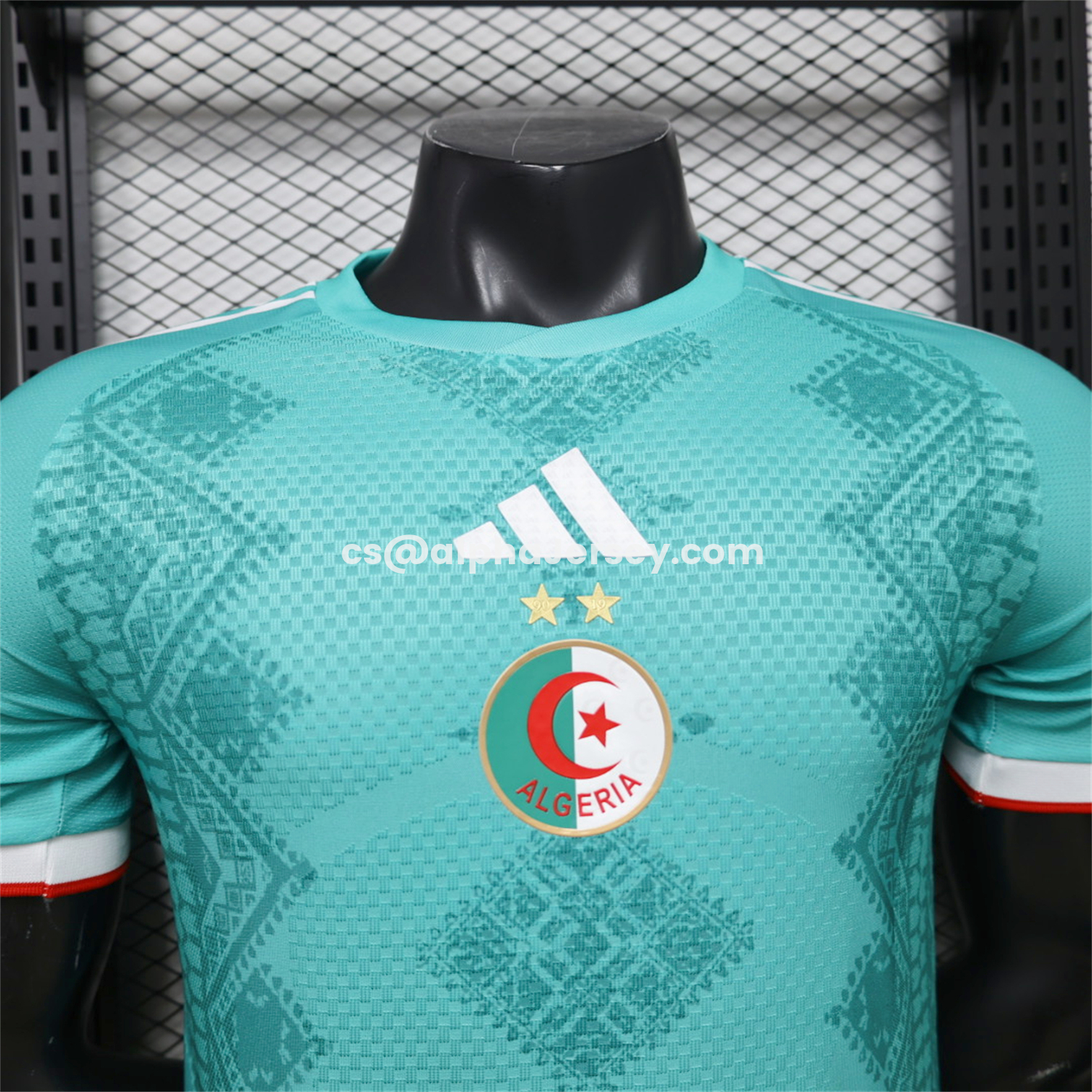 AJ-AlphaJersey-Algeria 2026 Turquoise Special Jersey - Player Version