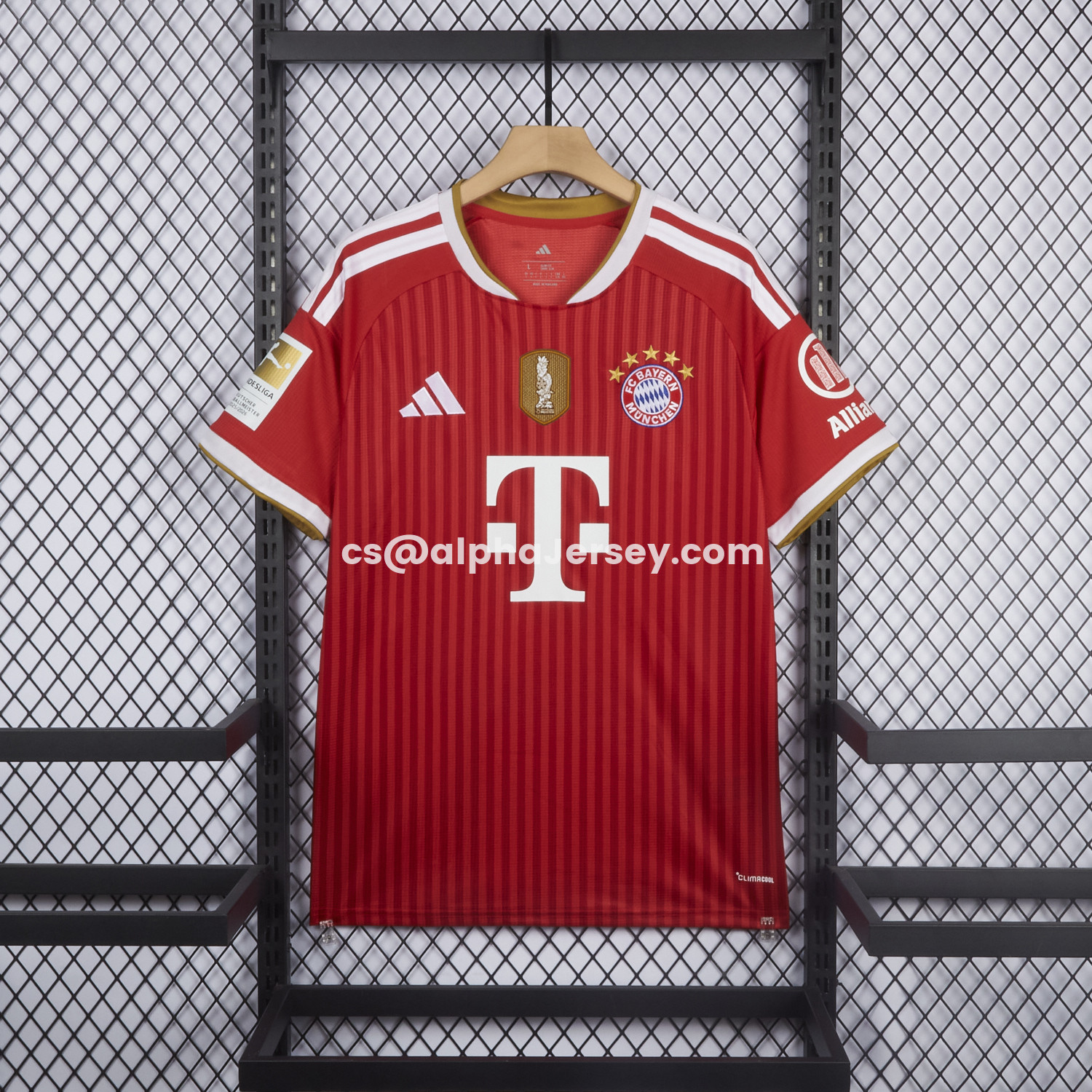 AJ-AlphaJersey-Bayern Munich 26-27 Home Red Jersey - Fans Version