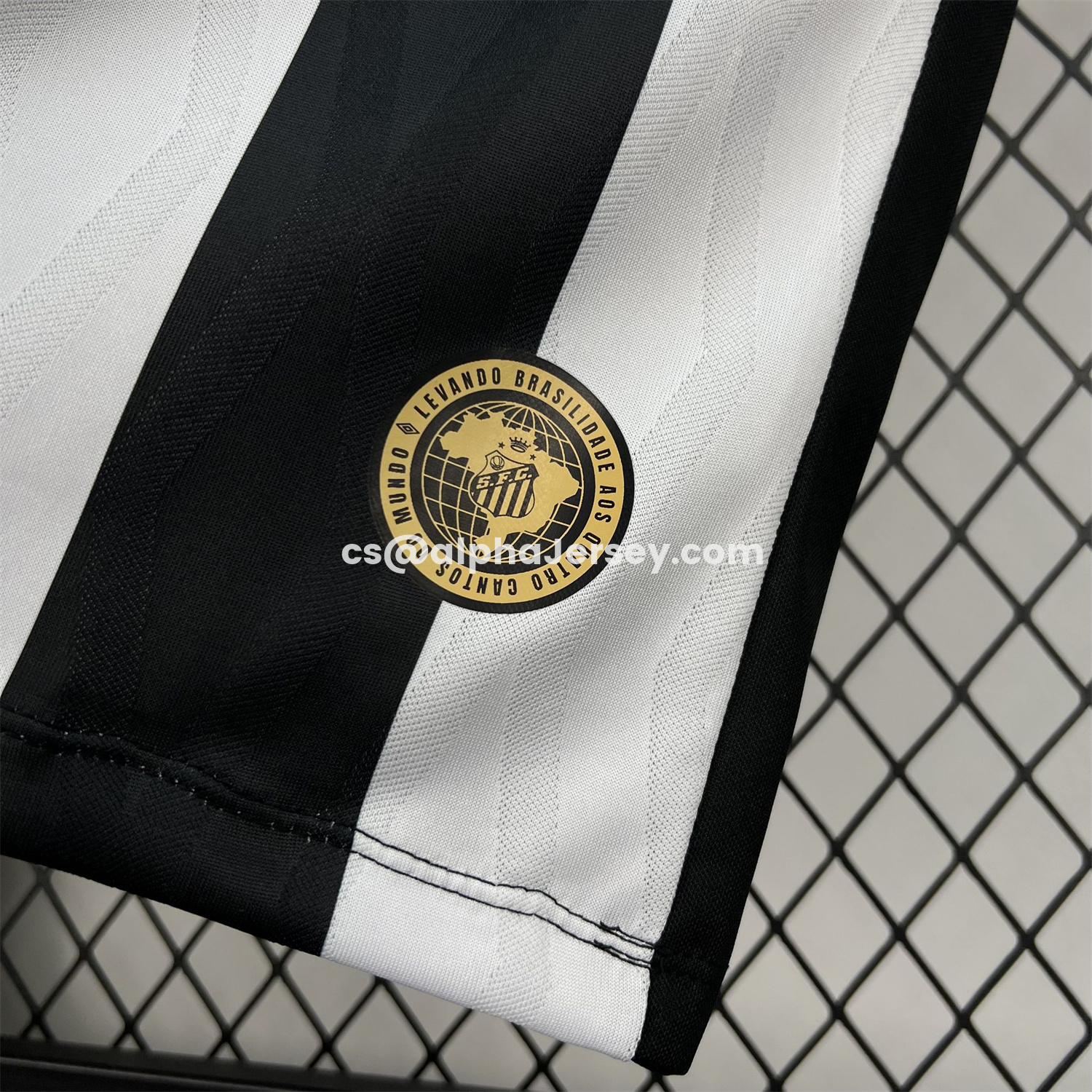 AJ-AlphaJersey-Santos 26-27 Away Jersey - Fans Version