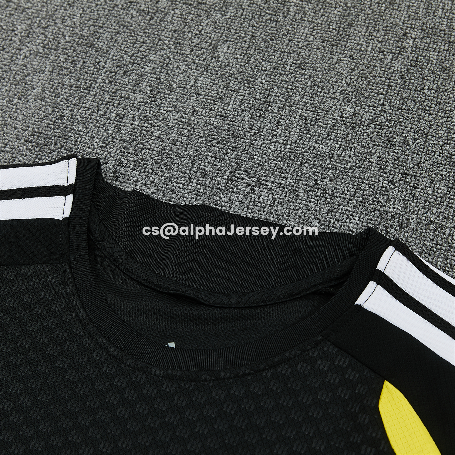 AJ-AlphaJersey-Germany 2026 Short-Sleeve Training Set - Black With Red Top & Black With Red PantsGermany 2026 Short-Sleeve Training Set - Black With Red Top & Black With Red Pants