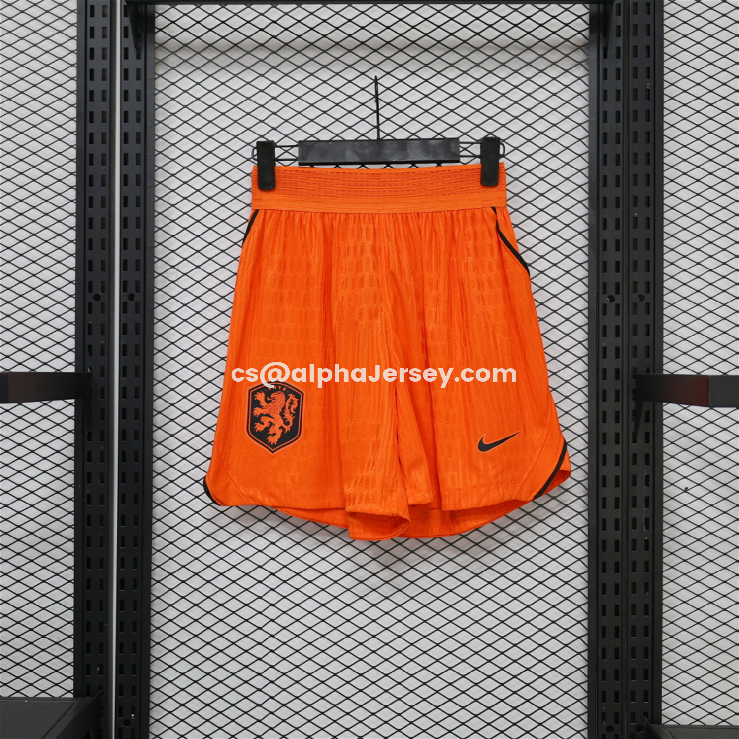 AJ-AlphaJersey-Netherlands 2026 Home Shorts - Player Version