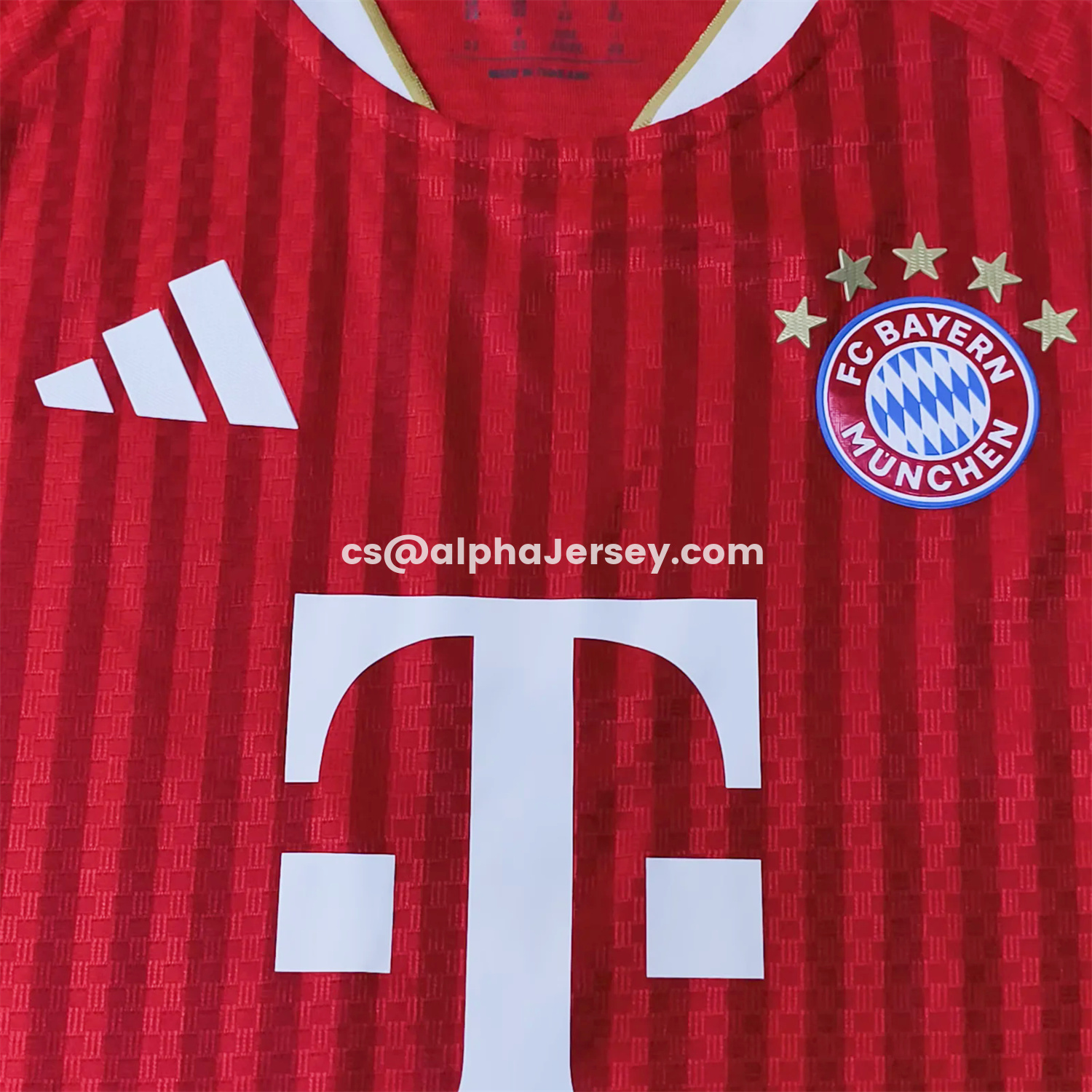 AJ-AlphaJersey-Bayern Munich 26-27 Home Kids Kit - Player Version