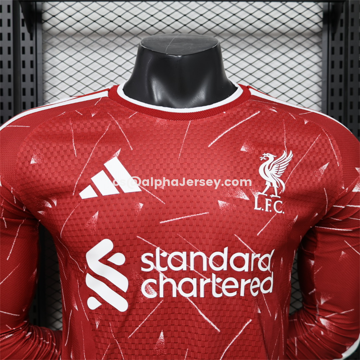 AJ-AlphaJersey-Liver.pool 26-27 Home Long Sleeves Jersey - Player Version