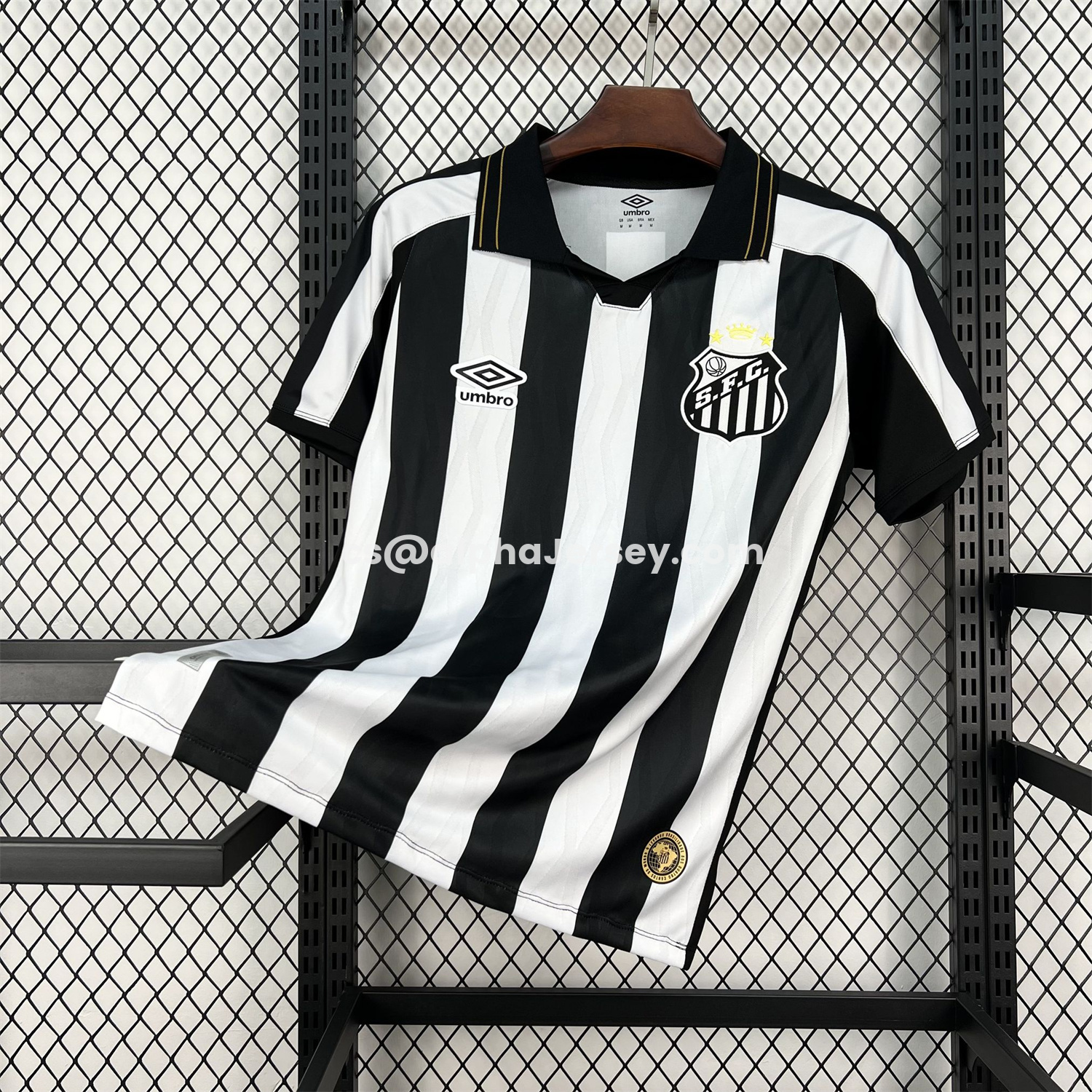 AJ-AlphaJersey-Santos 26-27 Away Jersey - Fans Version